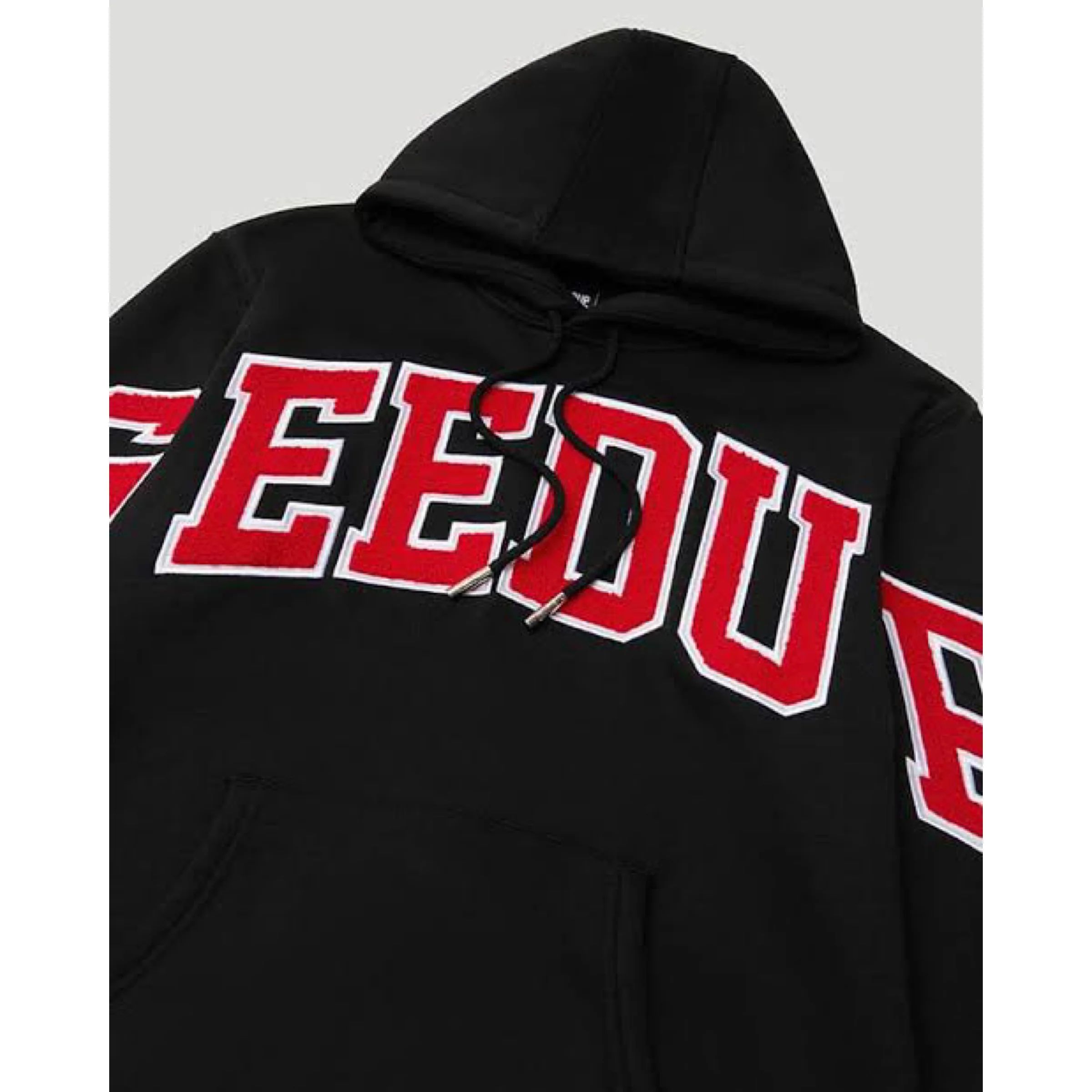 GEEDUP Team Logo Hoodie - Black/Red - Image 2