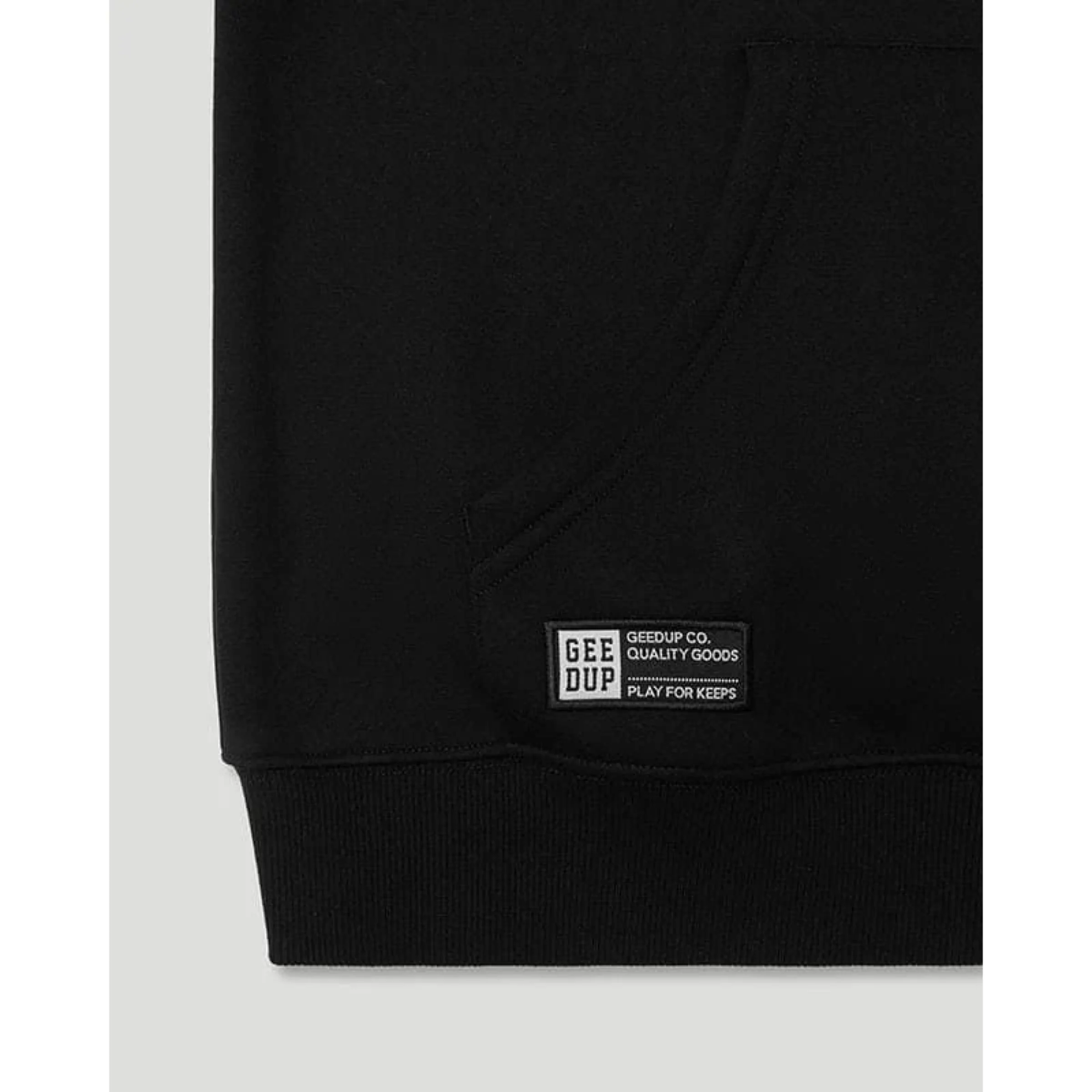 GEEDUP Team Logo Hoodie - Black/Red - Image 3