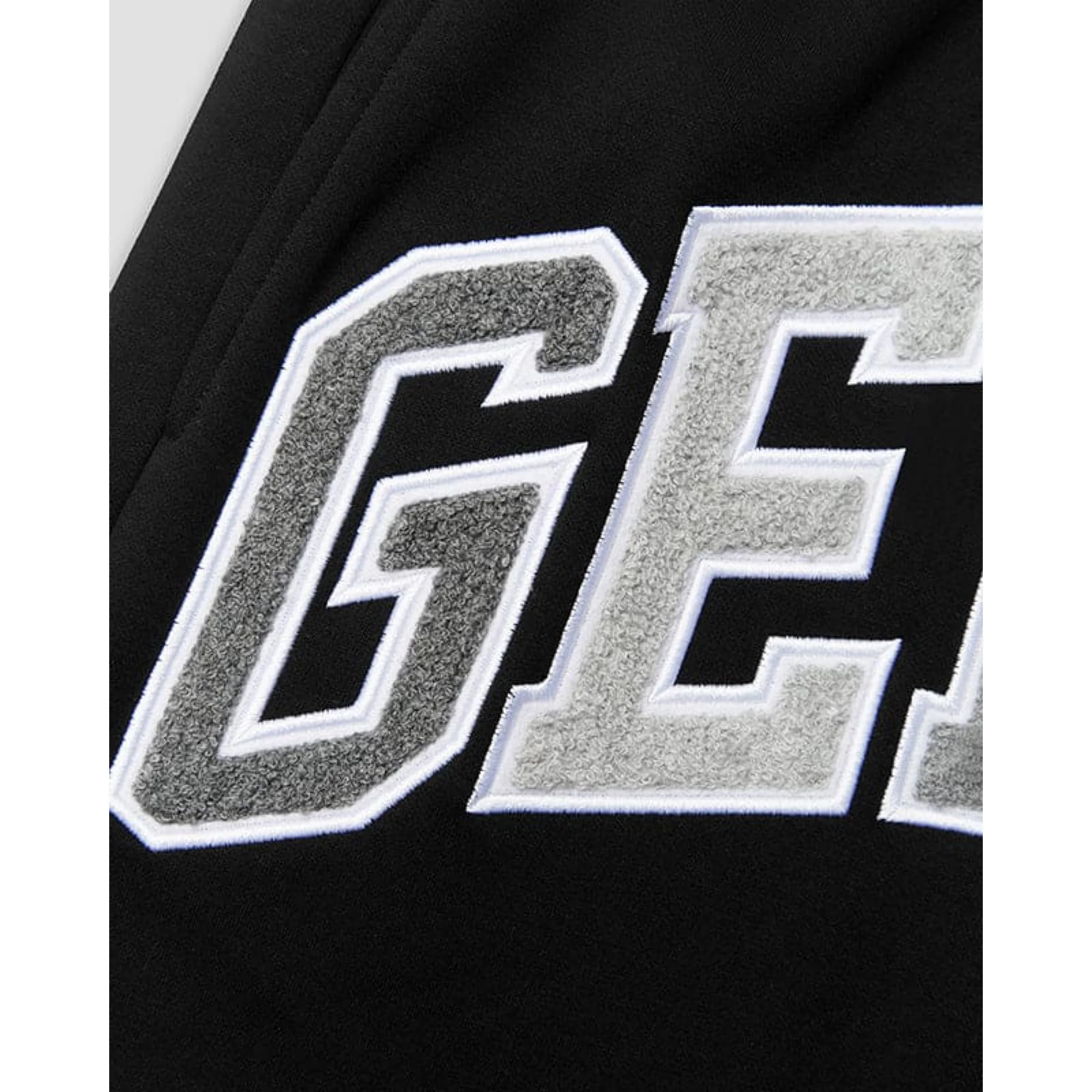 GEEDUP Team Logo Track Pants - Black/Grey Monochrome - Image 3