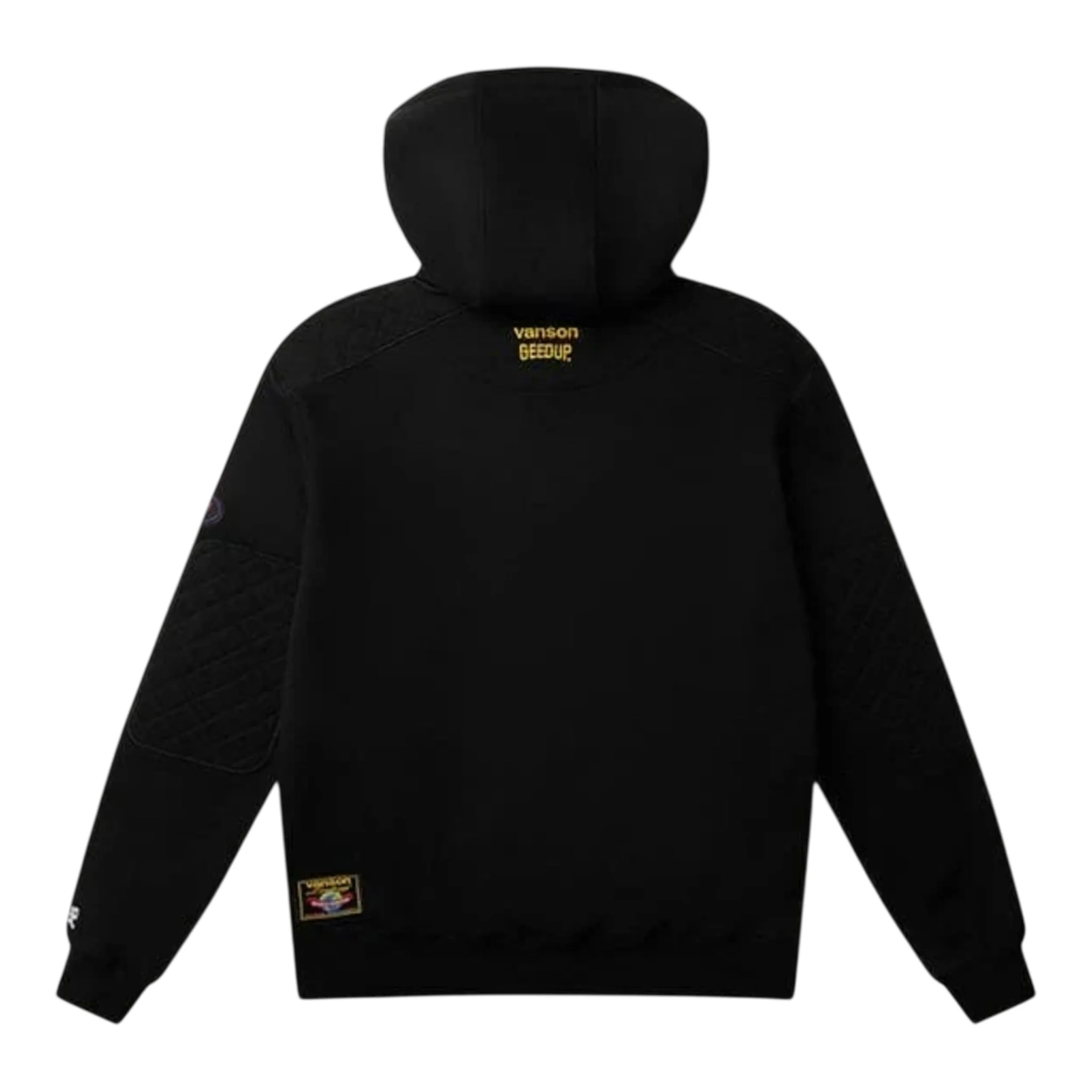 GEEDUP Team Logo x Vanson Hoodie - Black - Image 2