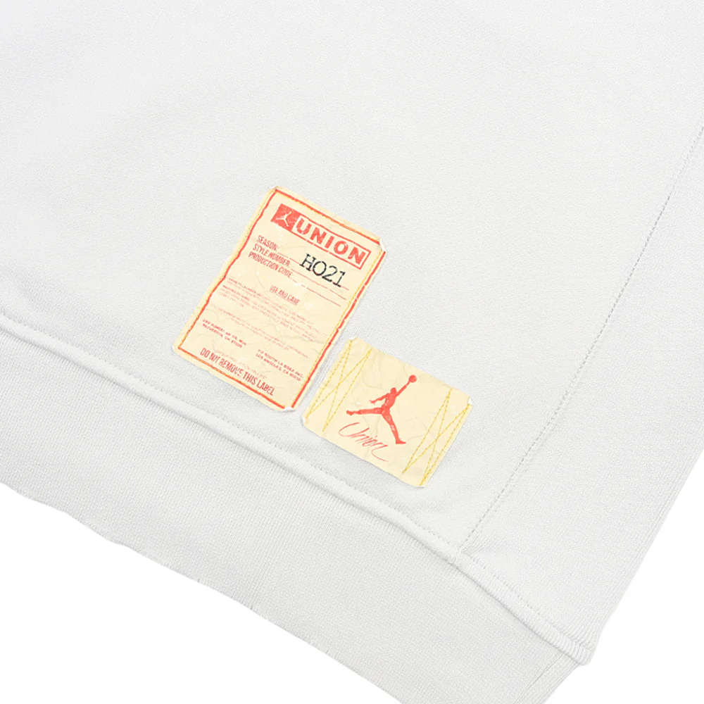 Jordan x Union M J FLC Hoodie - Photon Dust - Image 5