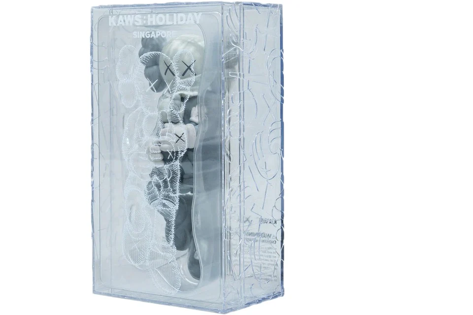 KAWS Holiday Singapore Figure - Grey - Image 2