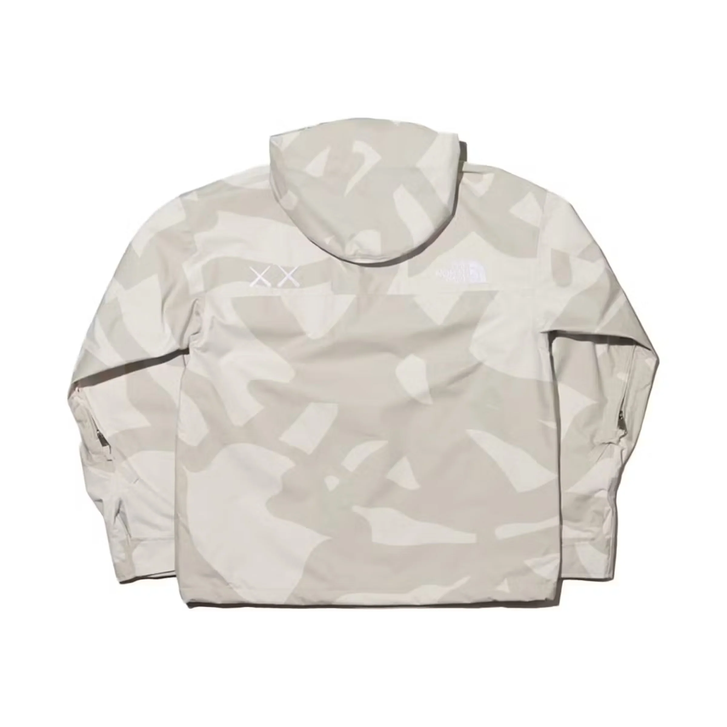 KAWS x The North Face Retro 1986 Mountain Jacket - Moonlight Ivory - Image 2
