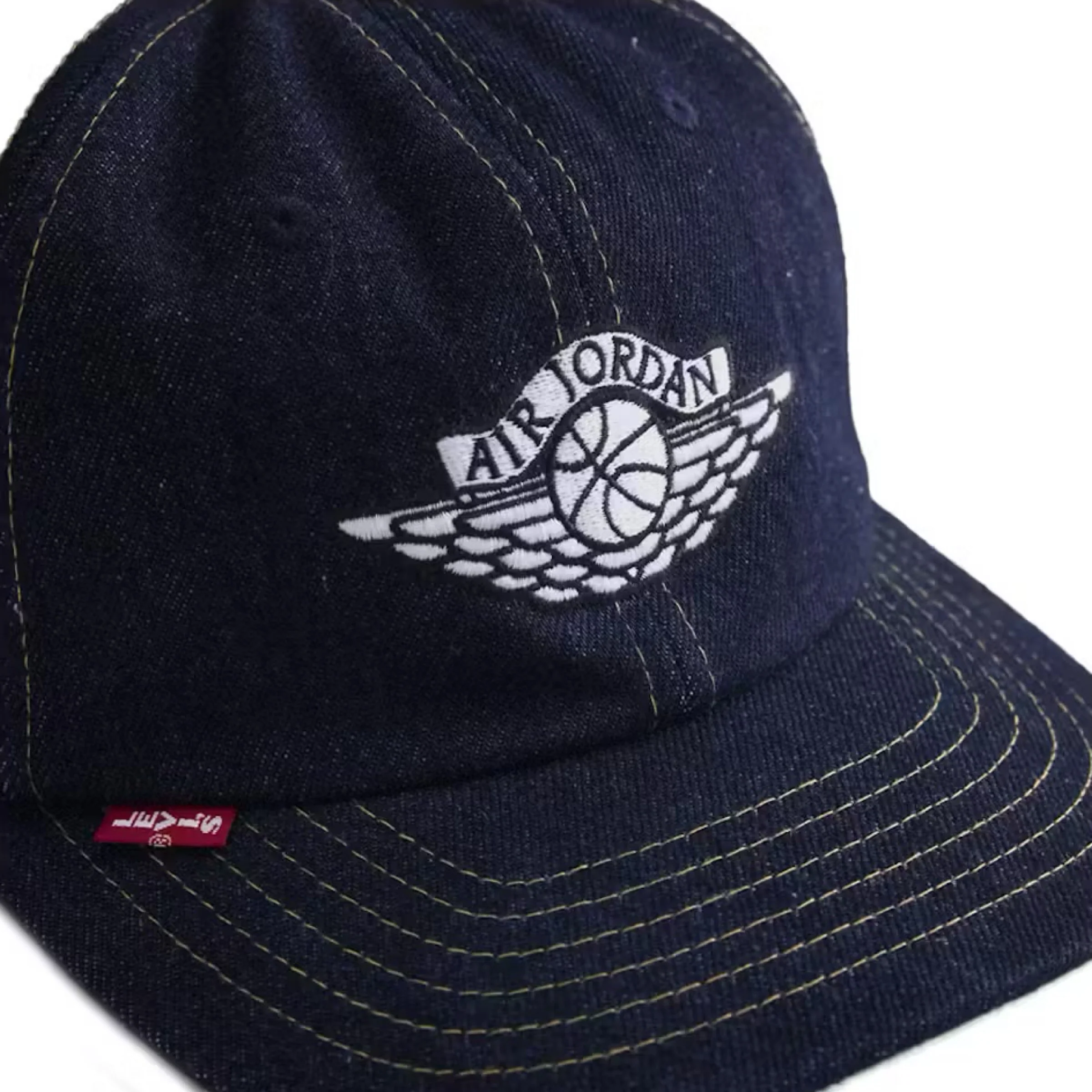 Levi's x Jordan Denim Cap - Rigid Rinse Blue - Image 2
