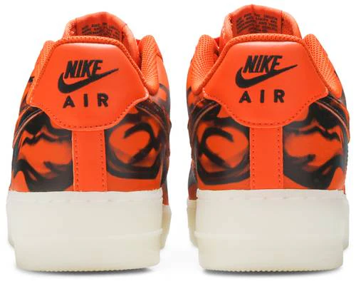 Nike Air Force 1 Low 'Orange Skeleton' - Image 4