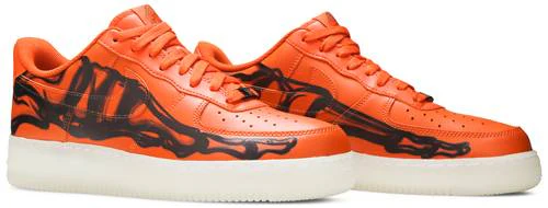 Nike Air Force 1 Low 'Orange Skeleton' - Image 5