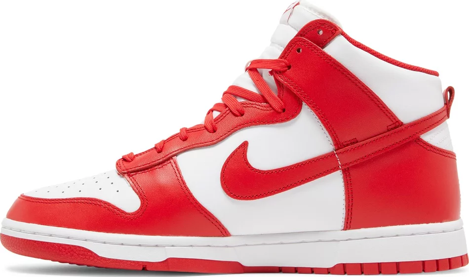 Nike Dunk High 'Championship White Red' - Image 2