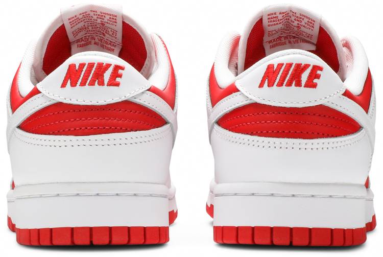 Nike Dunk Low 'Championship Red' (2021) - Image 4