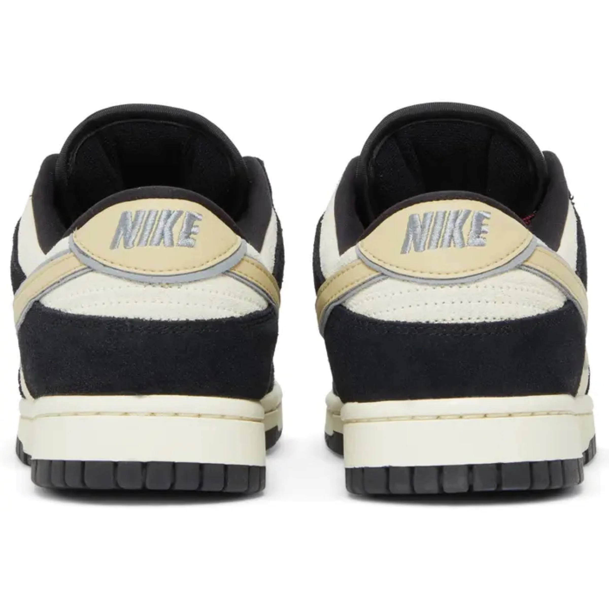 Nike Dunk Low LX 'Black Suede Team Gold' (Women's) - Image 4