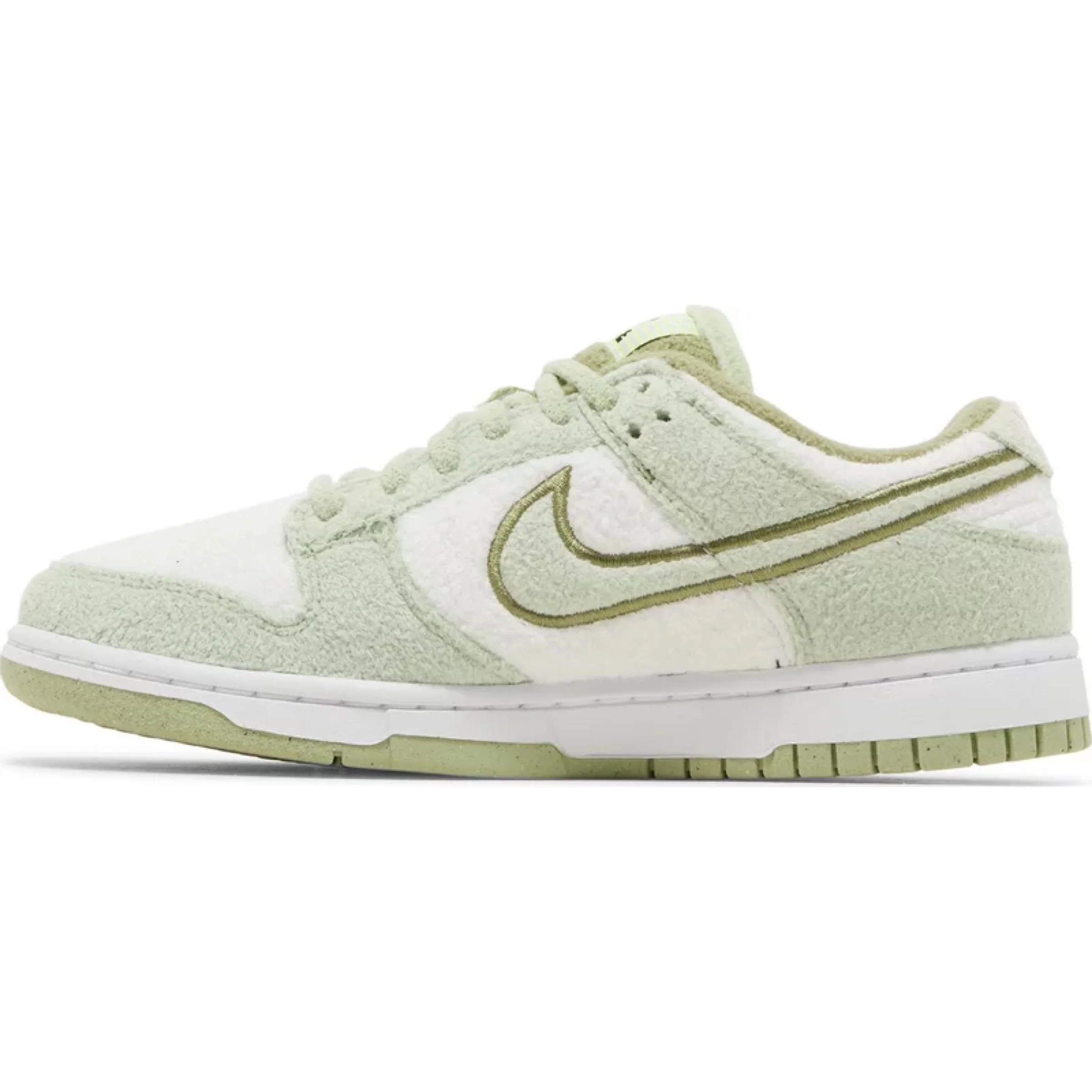 Nike Dunk Low SE Fleece Pack 'Honeydew' (Women's) - Image 2