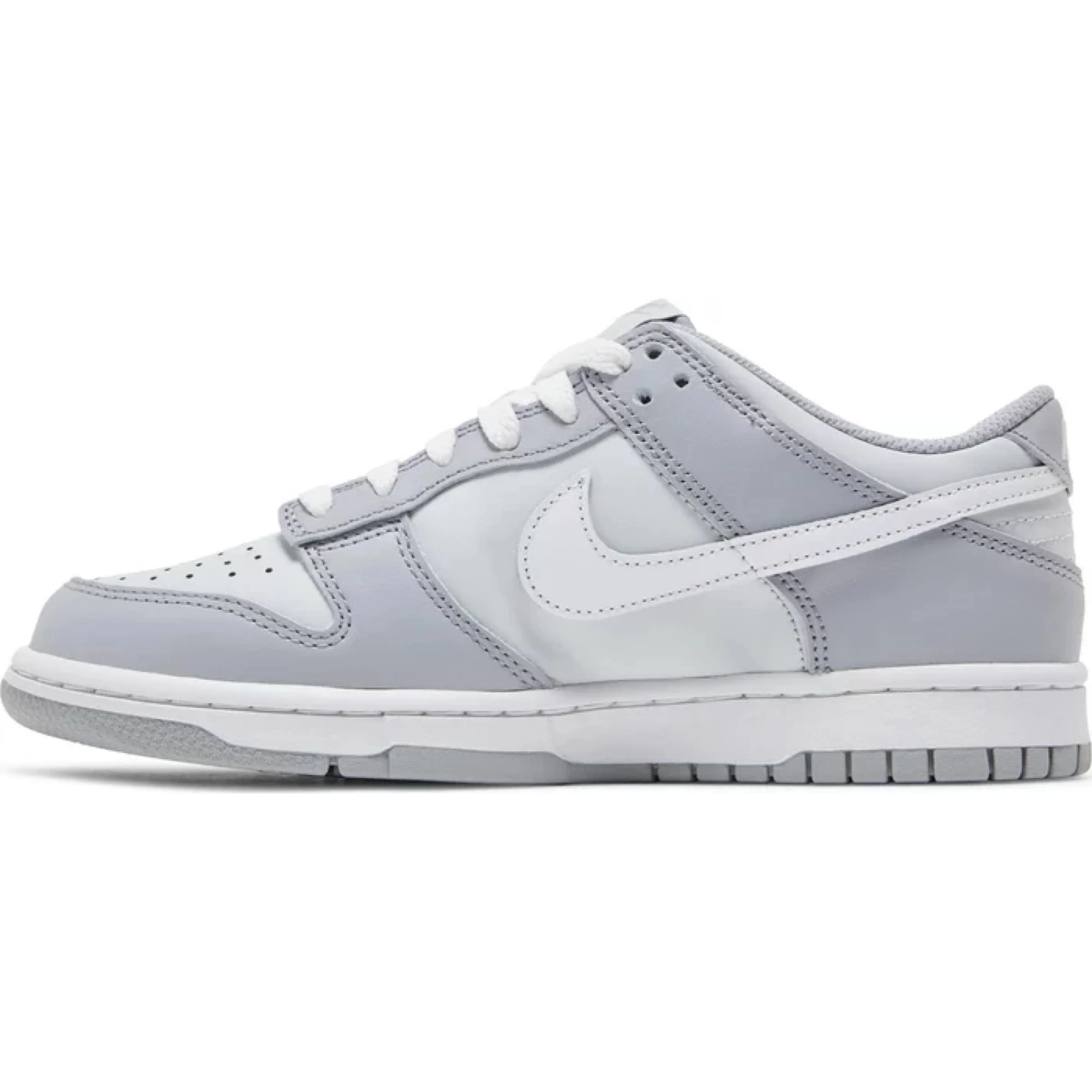 Nike Dunk Low 'Two Tone Grey' (GS) - Image 2