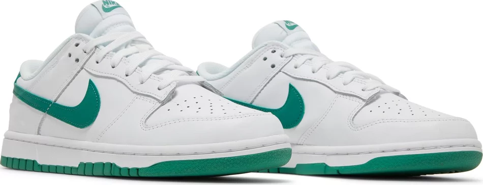 Nike Dunk Low 'White Green Noise' (Women's) - Image 5