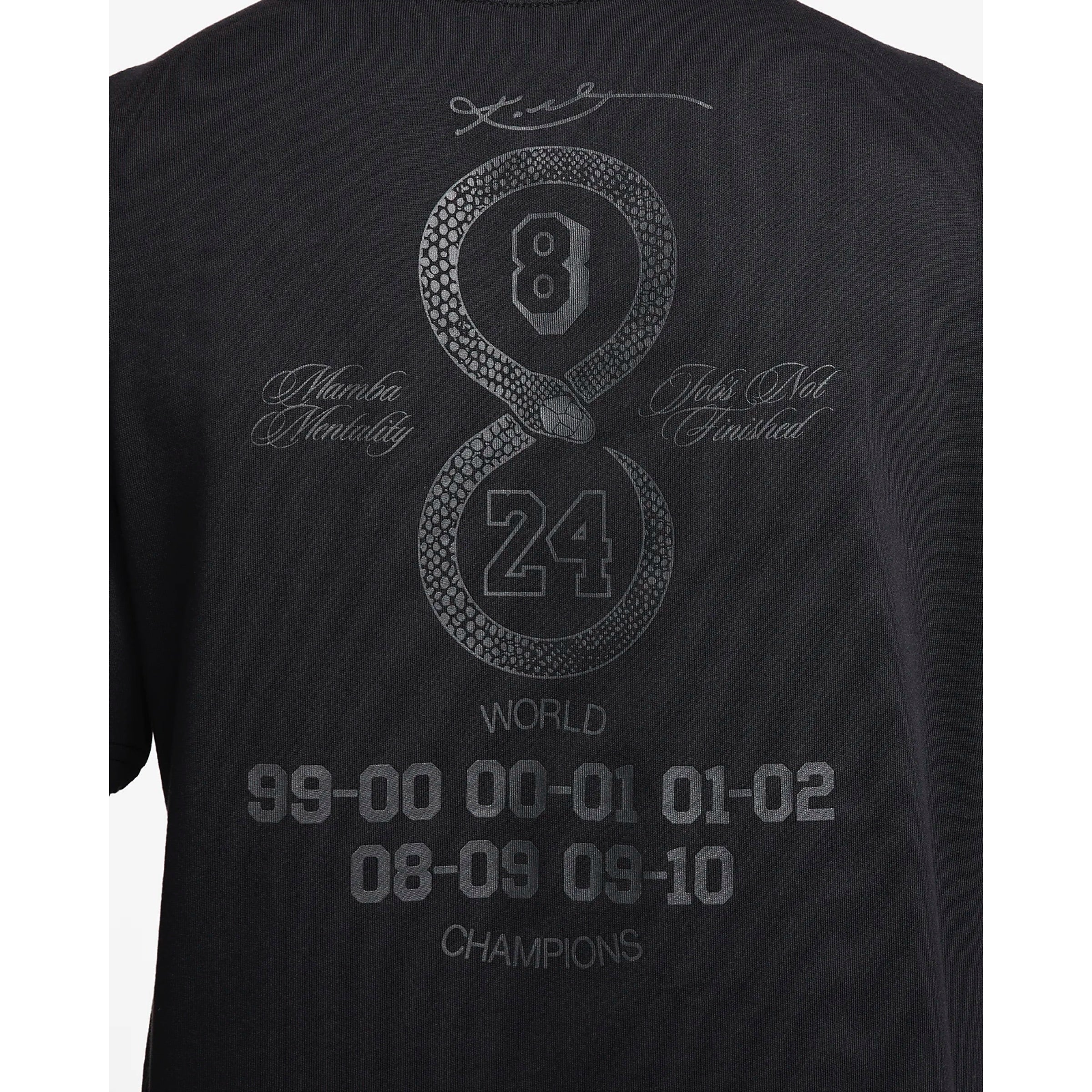 Nike Kobe Mamba Mentality T-Shirt - Black - Image 3