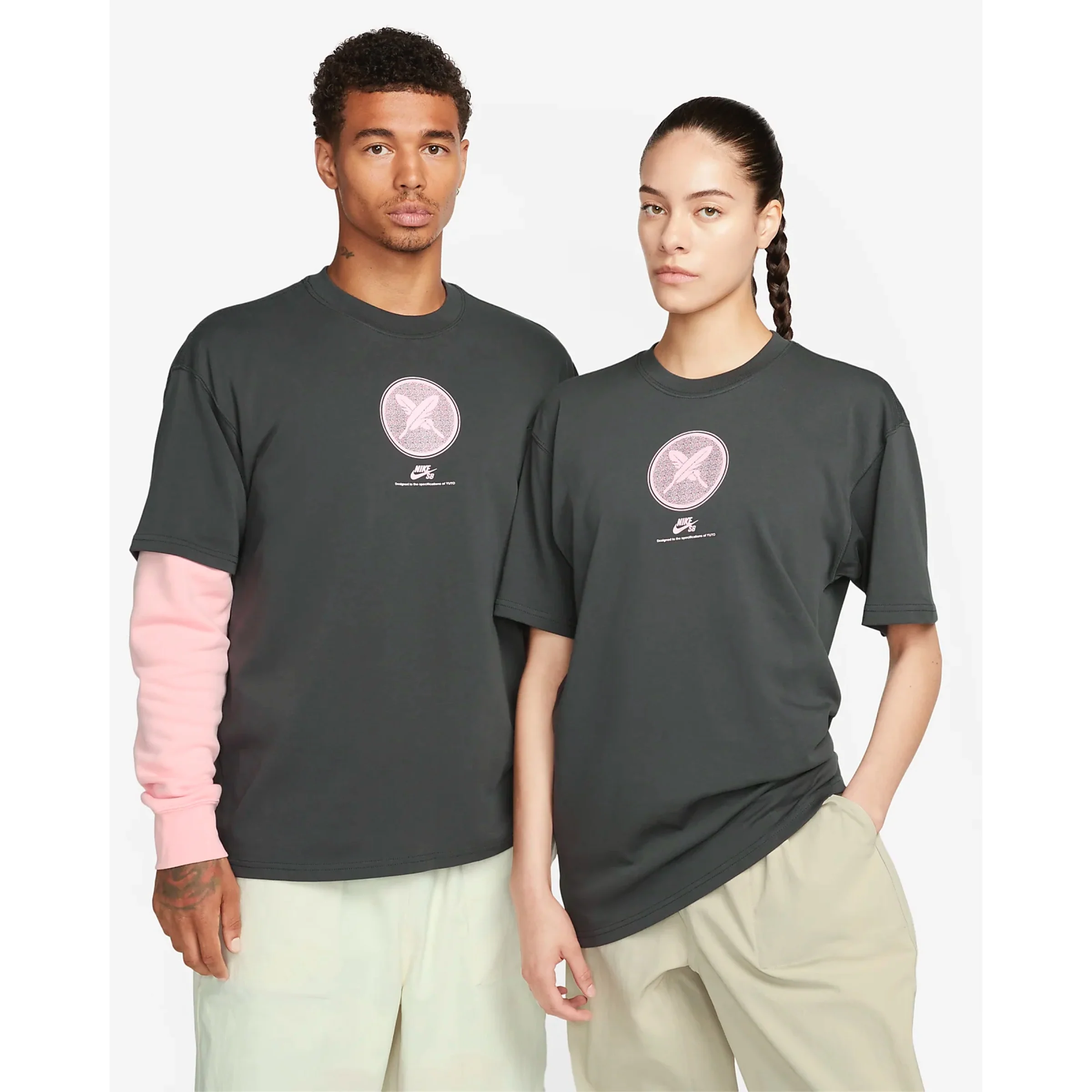 Nike SB Yuto Max90 Skate T-Shirt - Anthracite - Image 2
