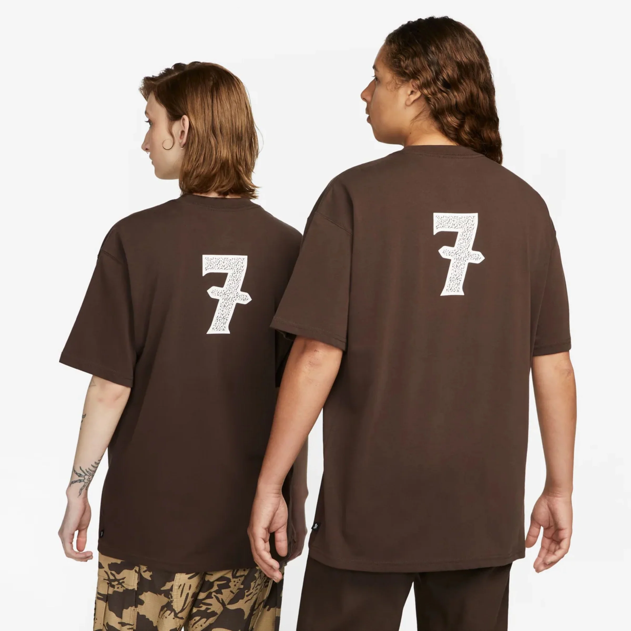 Nike SB Yuto Max90 Skate T-Shirt - Baroque Brown - Image 3