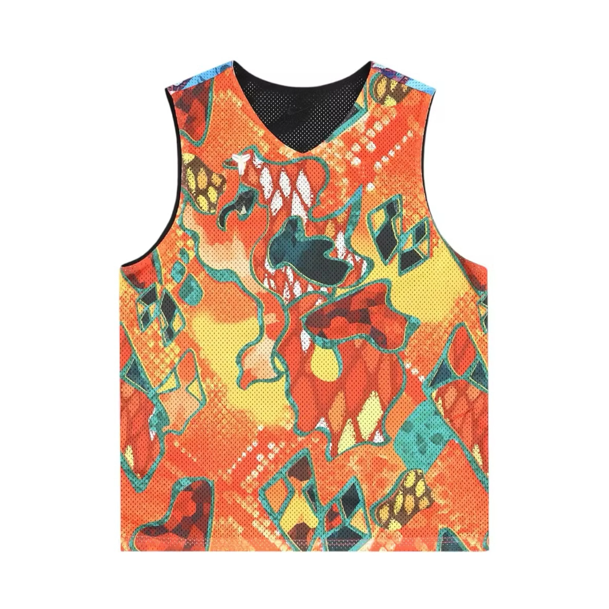 Nike 'What The Kobe' Reversible Jersey - Black/Bright Crimson - Image 3