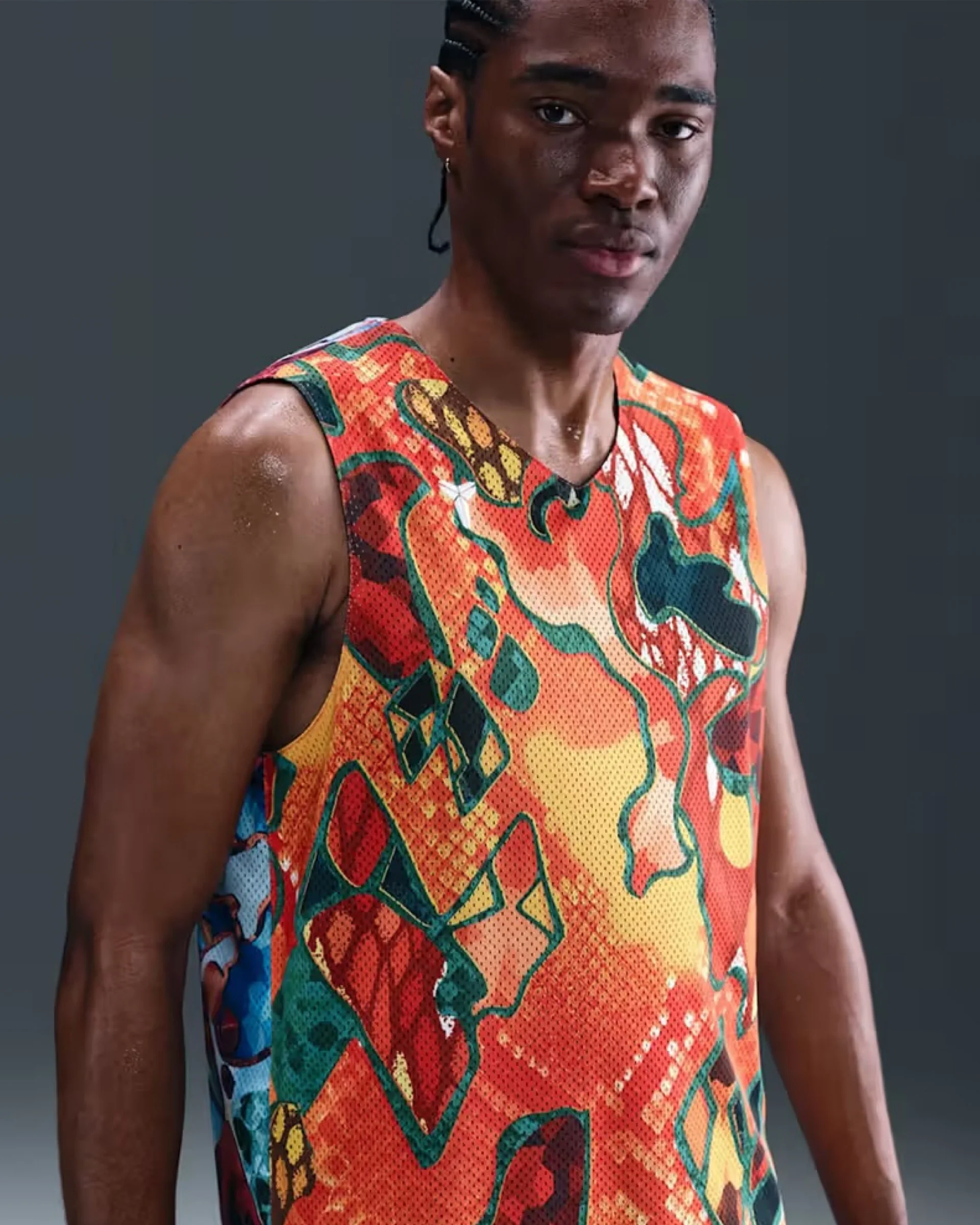 Nike 'What The Kobe' Reversible Jersey - Black/Bright Crimson - Image 6
