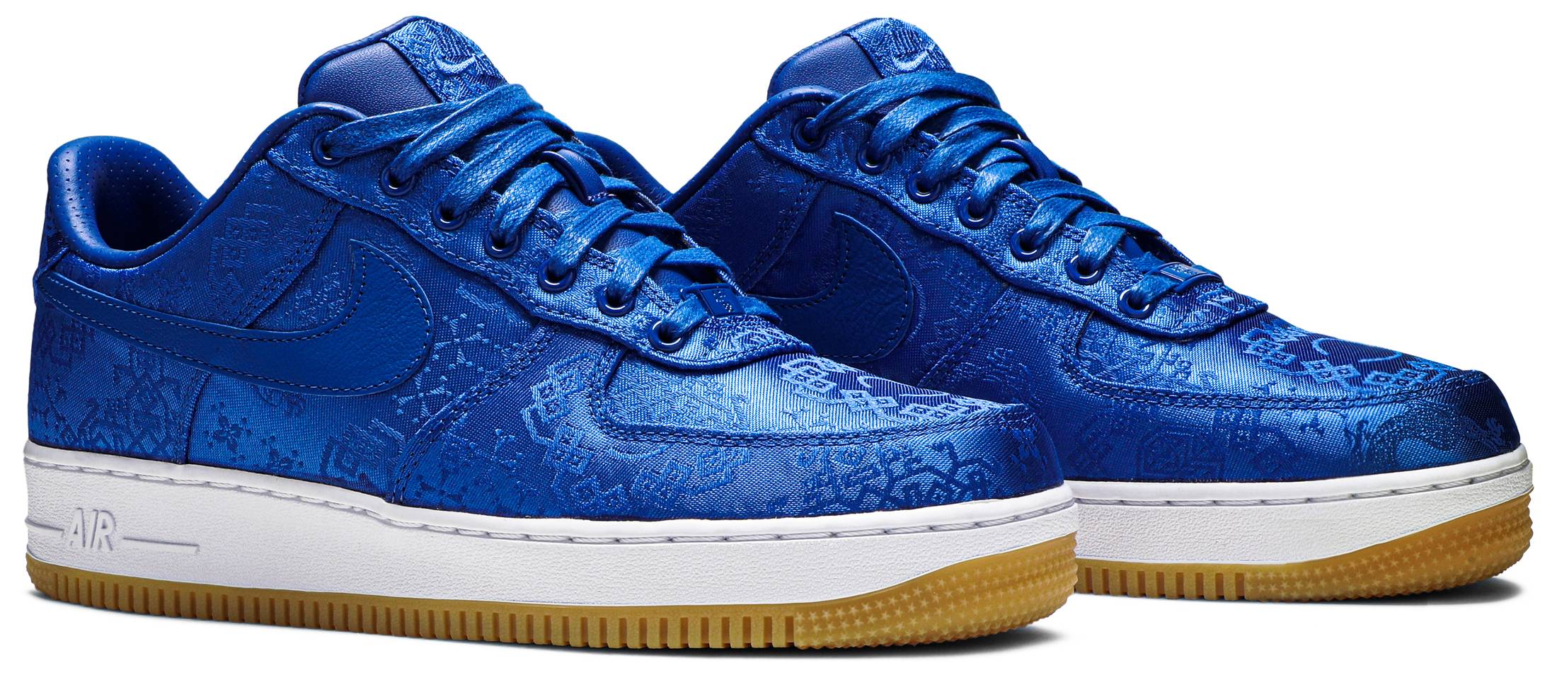 CLOT x Nike Air Force 1 Low 'Blue Silk' - Image 5