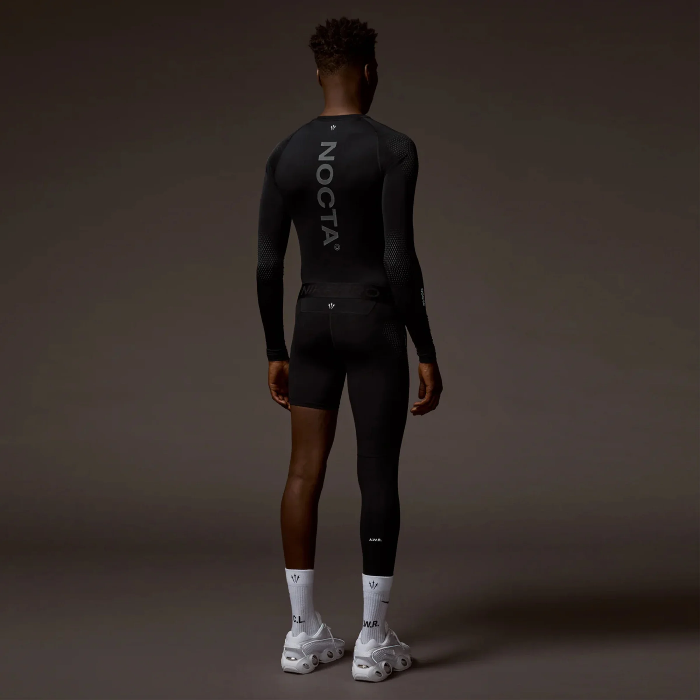 Nike x NOCTA Basketball Single Leg Tights (Right) - Black - Image 4