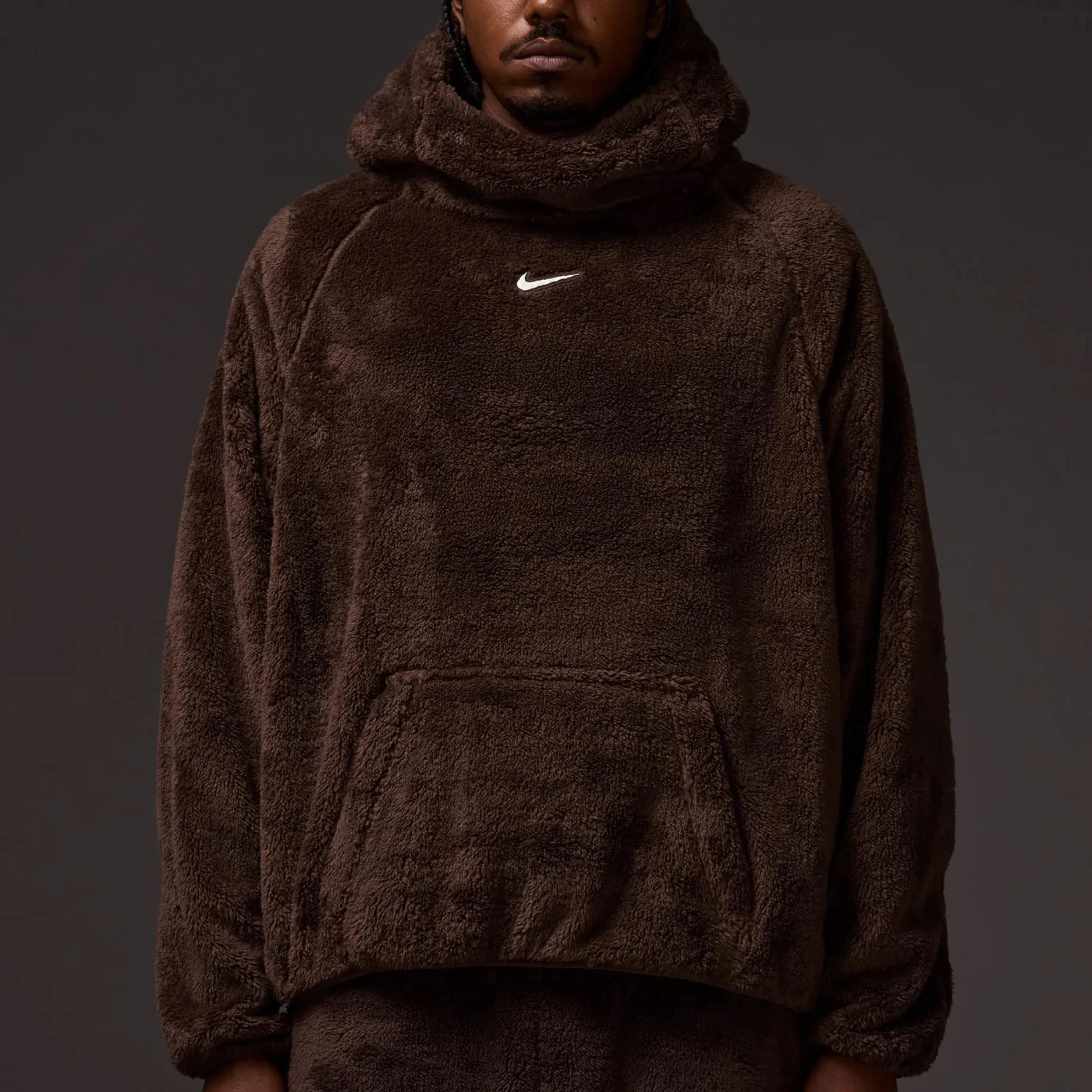 Nike x NOCTA Chalet Polar Hoodie -  Brown (Men's) - Image 2