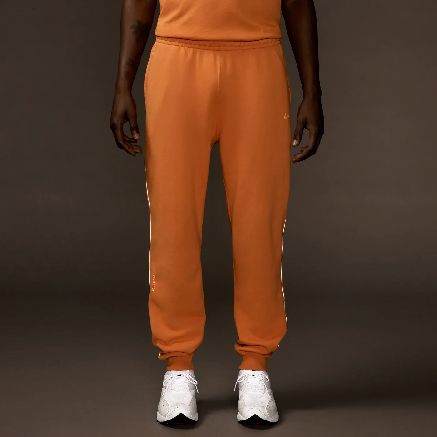 Nike x NOCTA Fleece CS Sweatpants - Hot Curry - Image 2