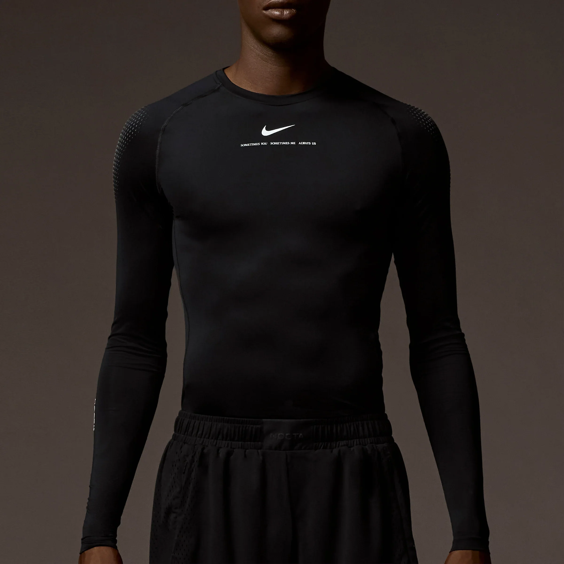 Nike x NOCTA L/S Base Layer Top - Black - Image 2