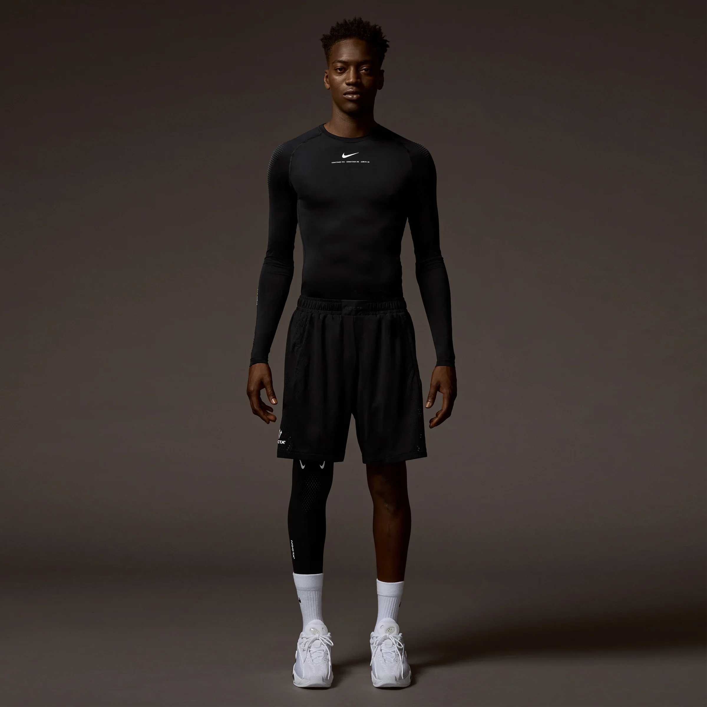 Nike x NOCTA L/S Base Layer Top - Black - Image 3