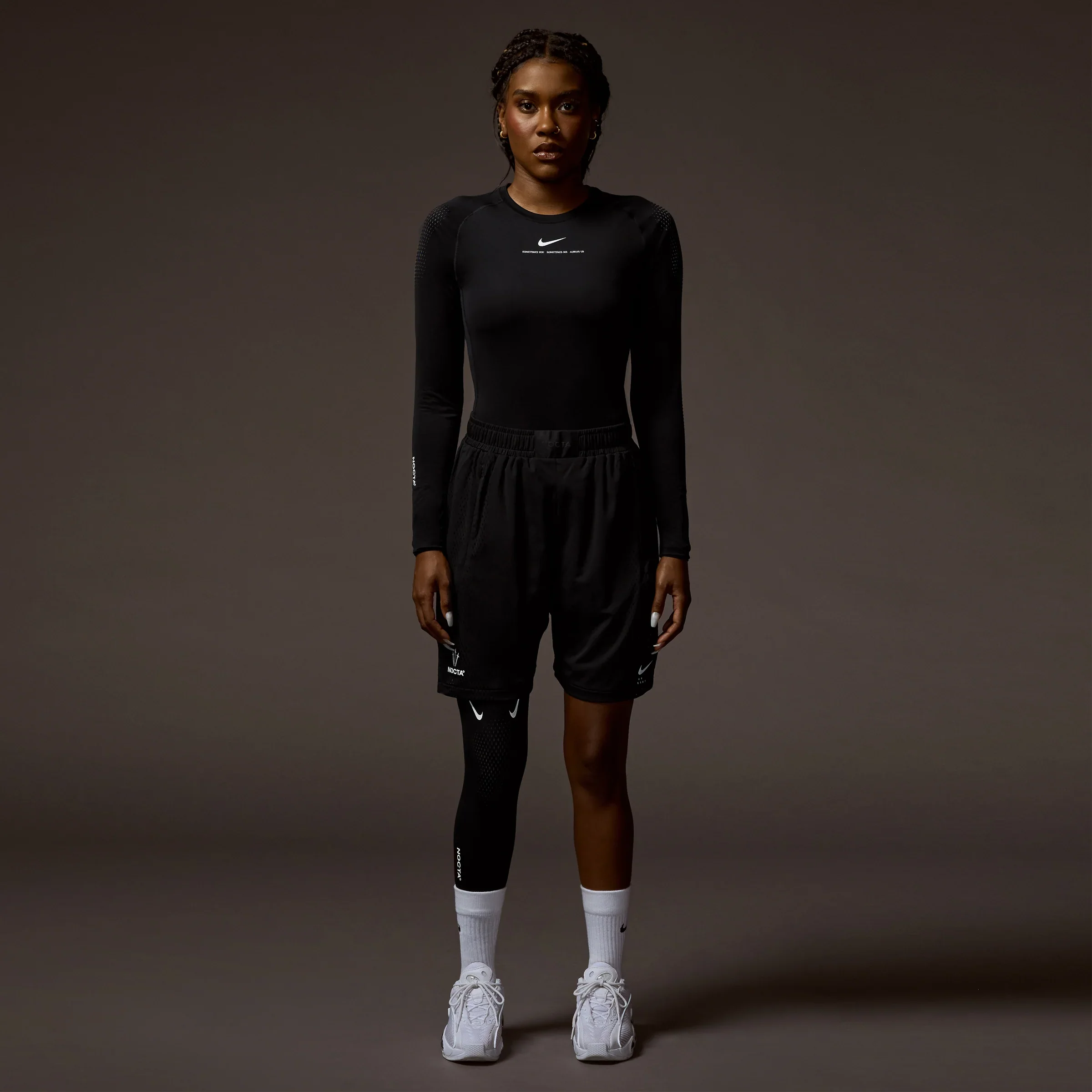 Nike x NOCTA L/S Base Layer Top - Black - Image 4