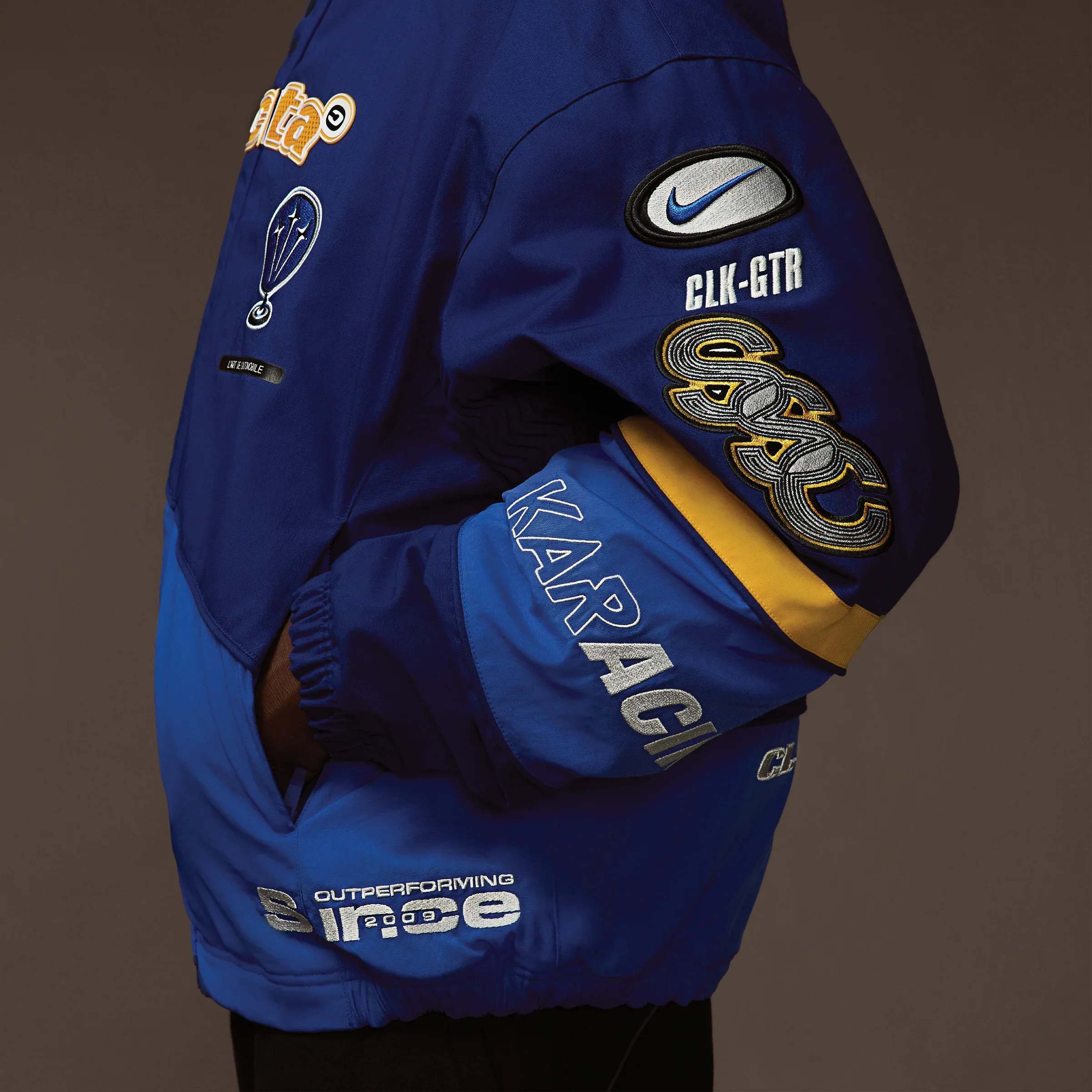 Nike x NOCTA L'Art Racing Jacket - Deep Royal Blue - Image 12