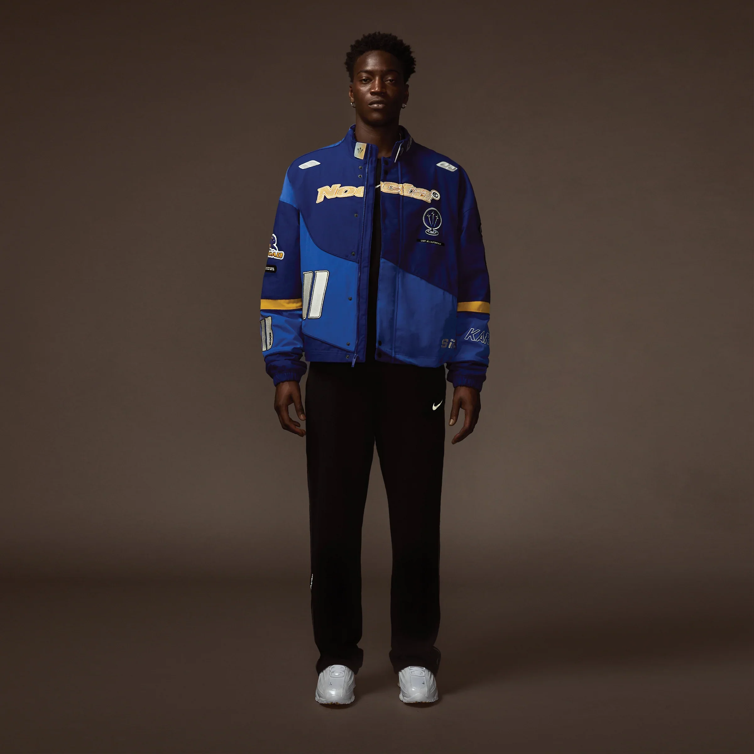 Nike x NOCTA L'Art Racing Jacket - Deep Royal Blue - Image 3