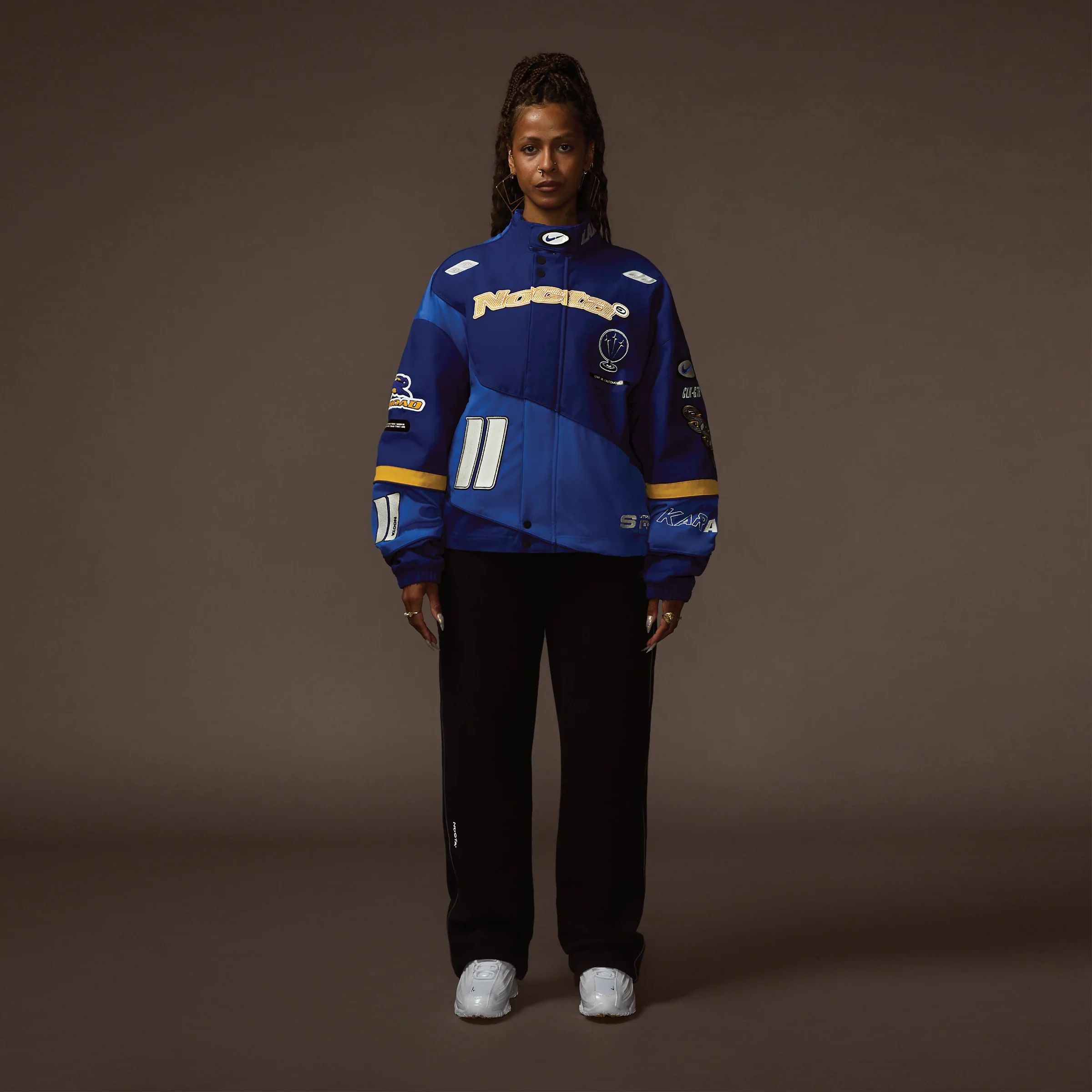 Nike x NOCTA L'Art Racing Jacket - Deep Royal Blue - Image 4