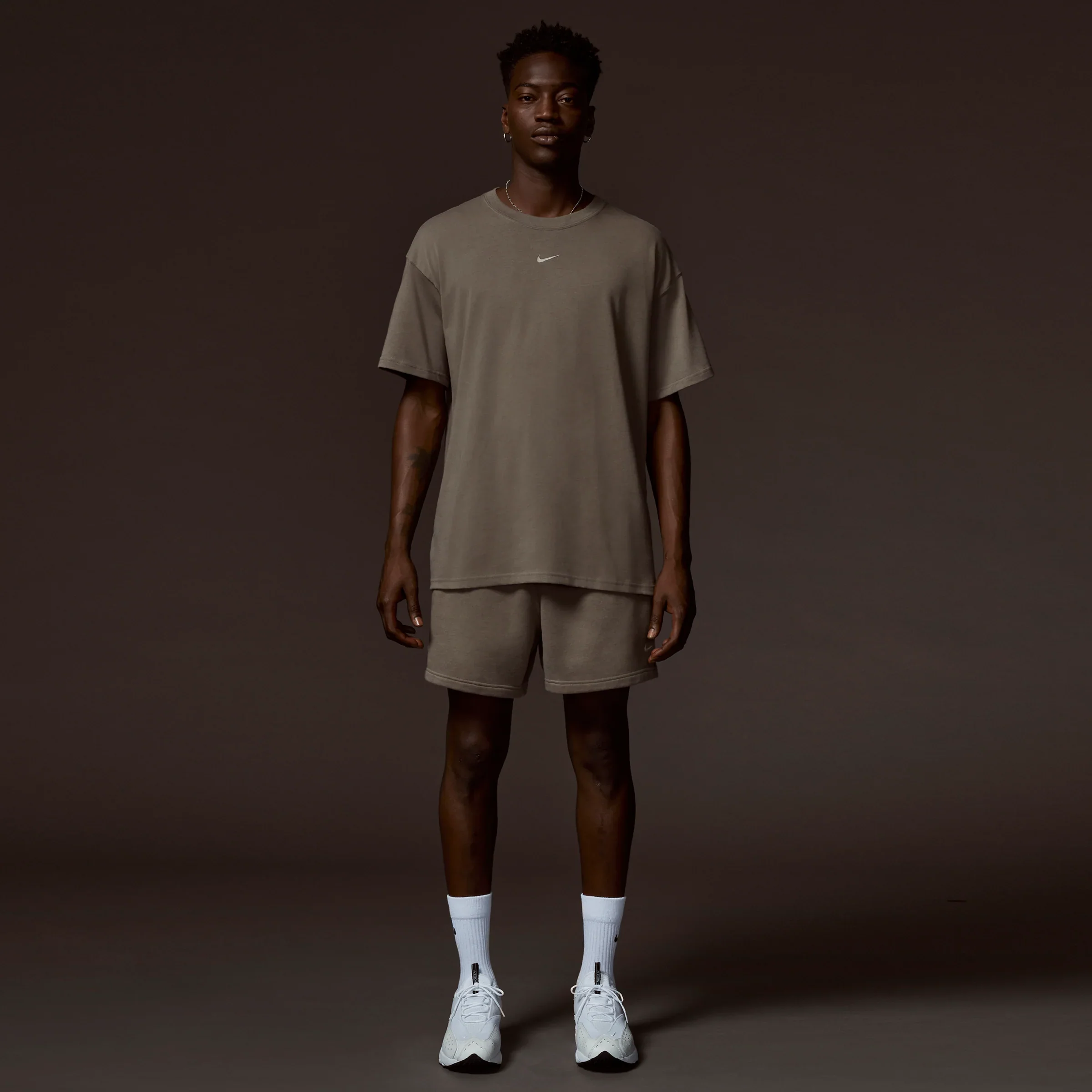 Nike x NOCTA NRG Big Body CS T-Shirt - Olive Grey - Image 4