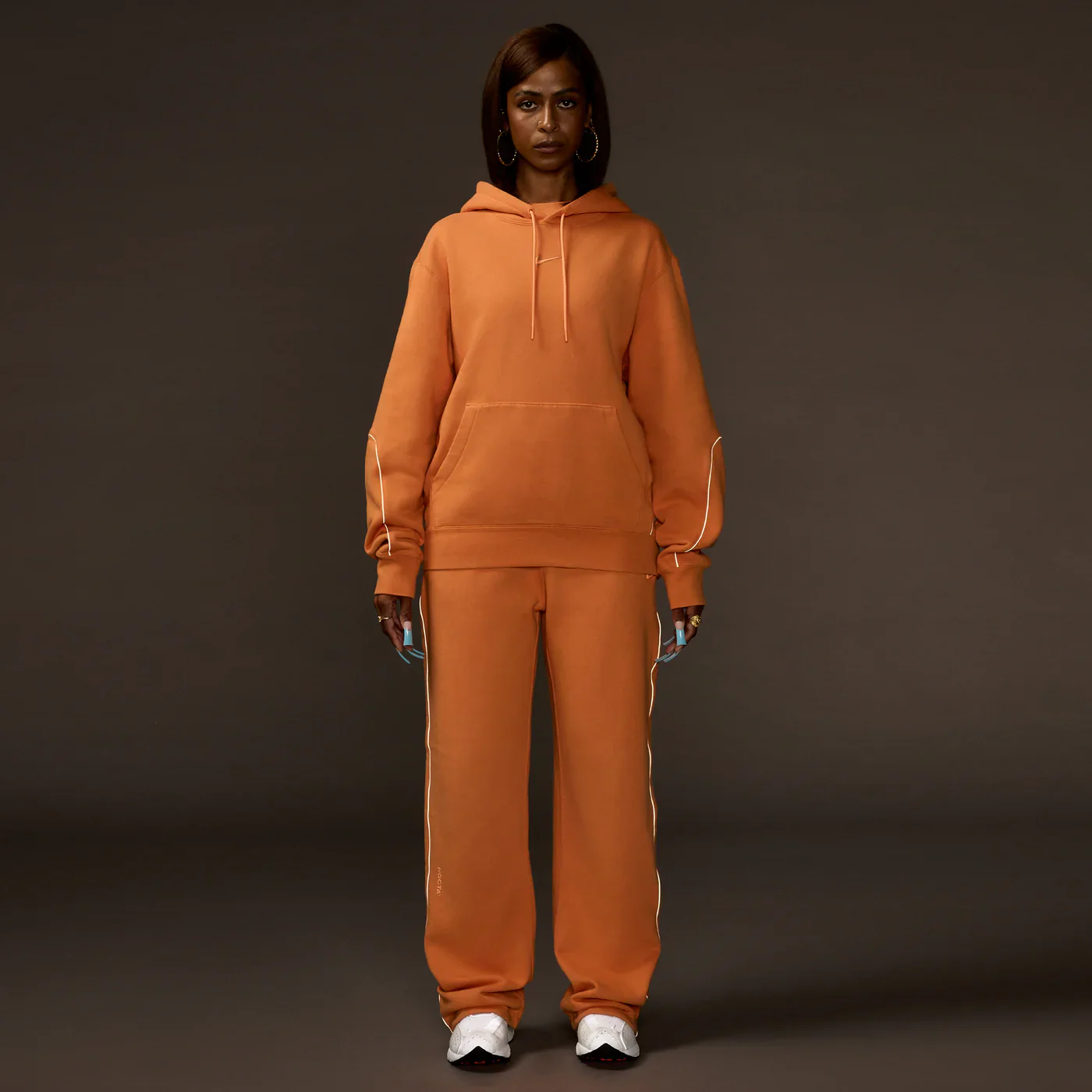 Nike x NOCTA NRG Fleece CS Hoodie - Hot Curry - Image 6