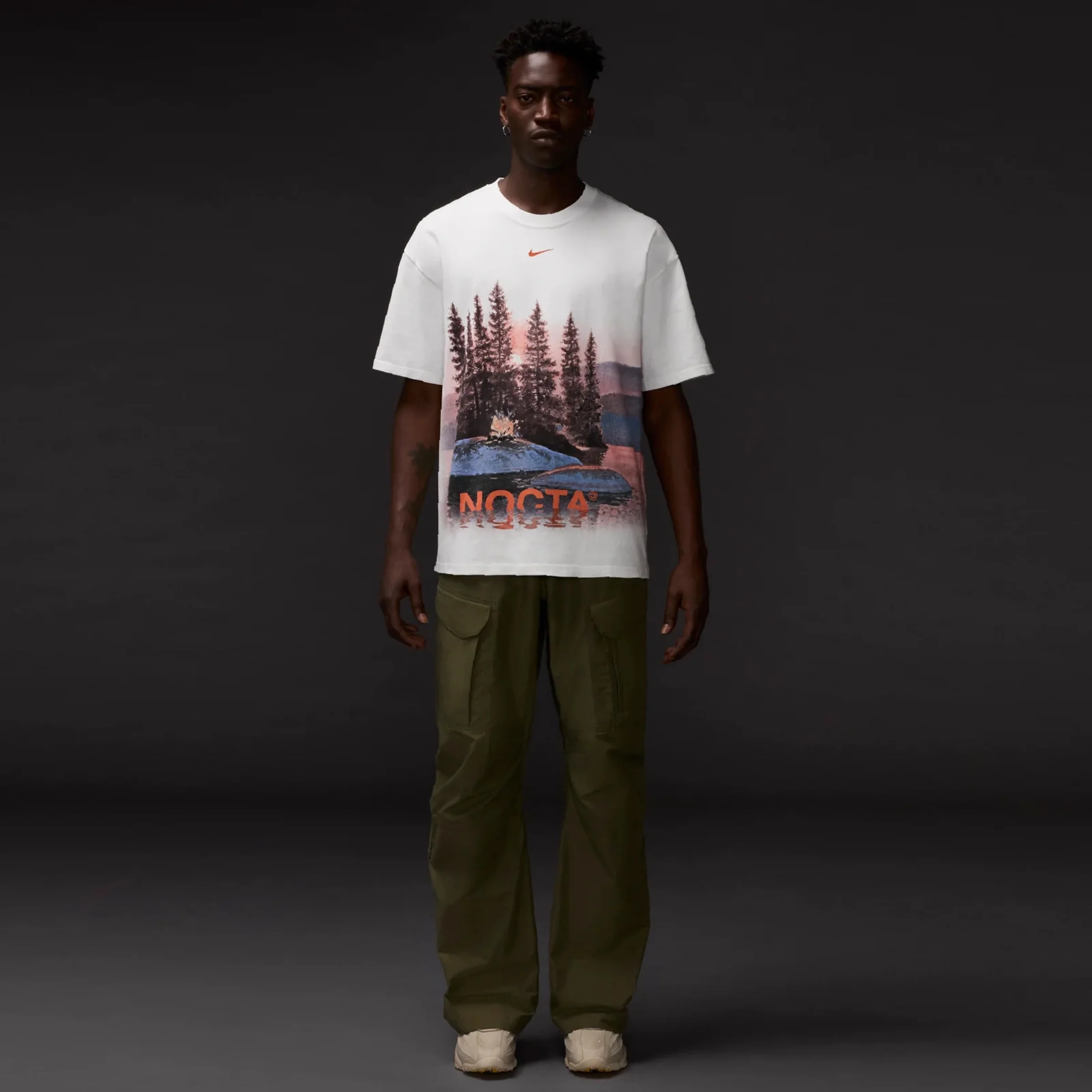 Nike x NOCTA Opal Reels T-Shirt - White - Image 3
