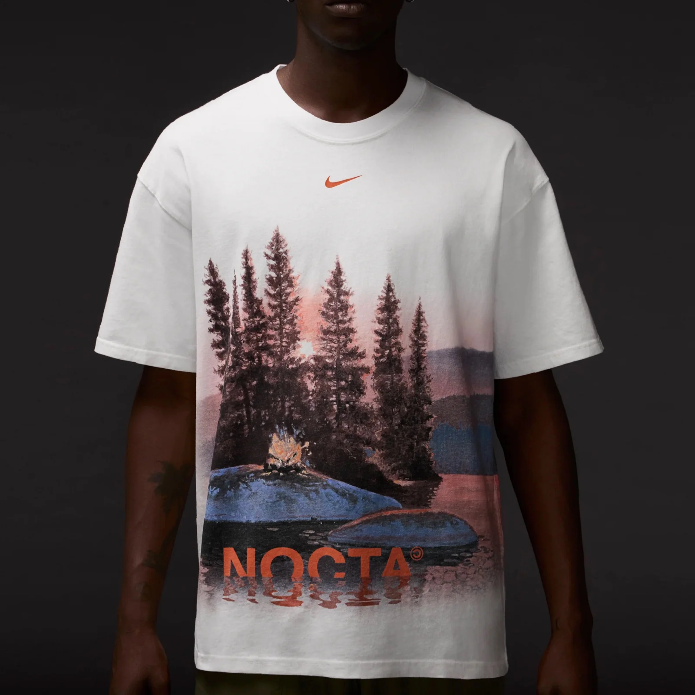 Nike x NOCTA Opal Reels T-Shirt - White - Image 7