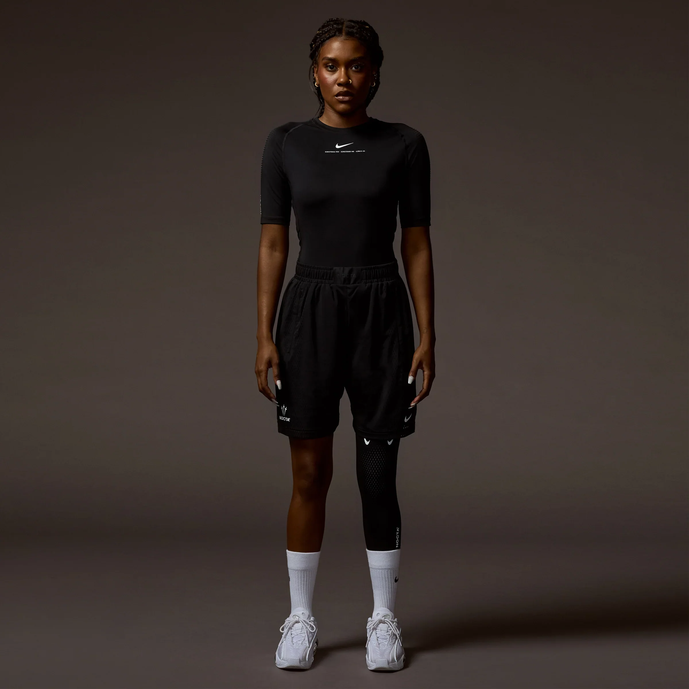 Nike x NOCTA S/S Base Layer Top - Black - Image 4