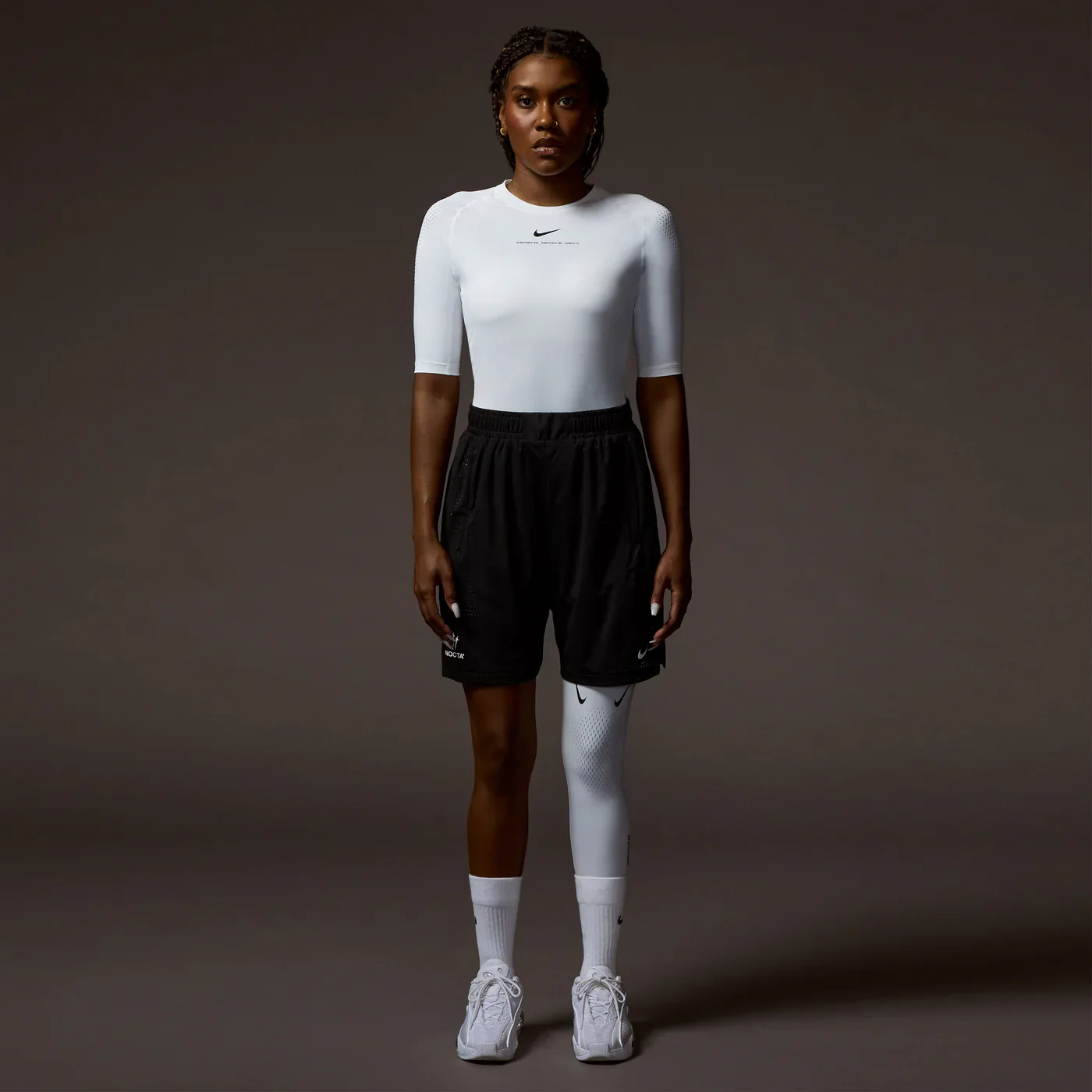 Nike x NOCTA S/S Base Layer Top - White - Image 4