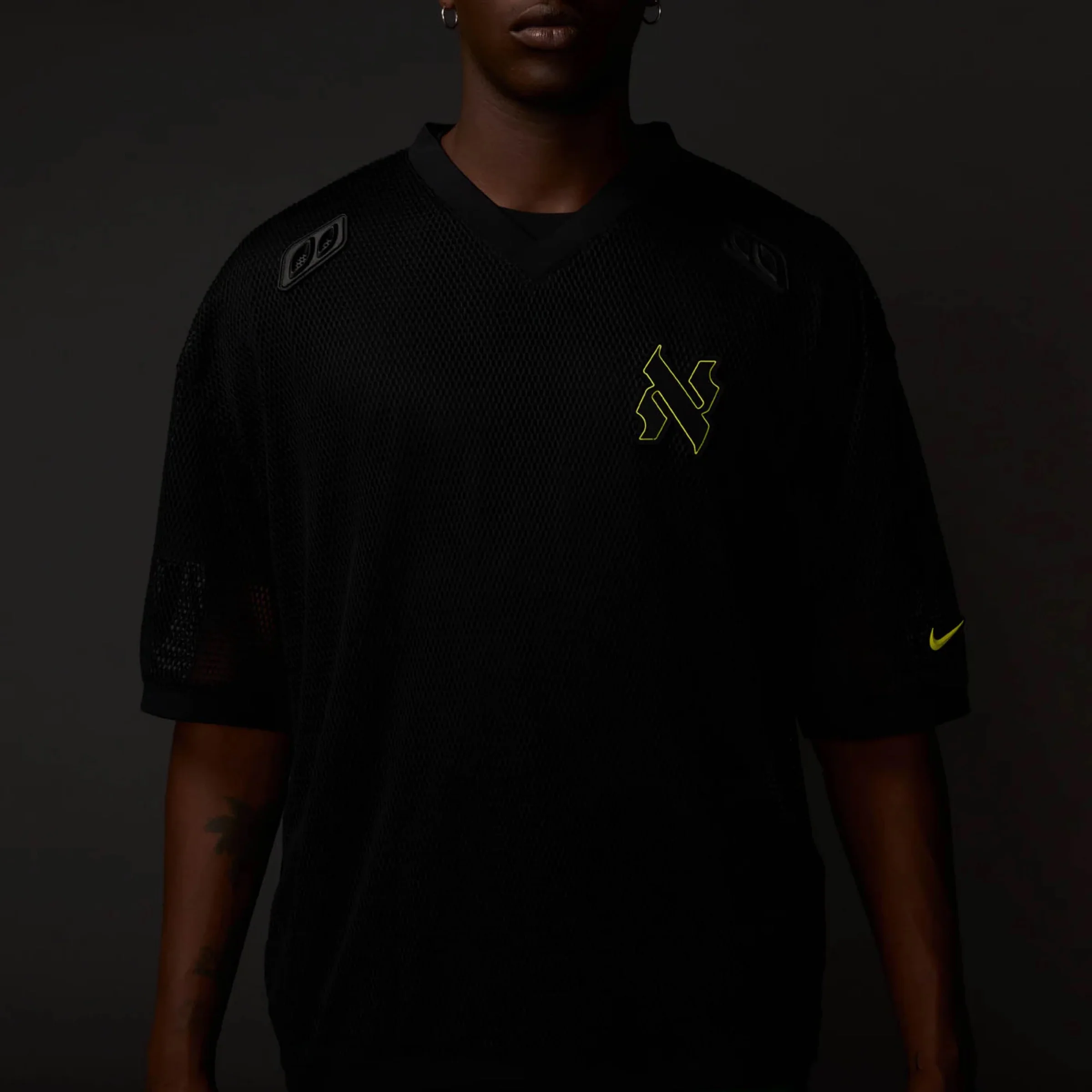 Nike x NOCTA Summer Vybz Mesh S/S Shirt - Black - Image 2