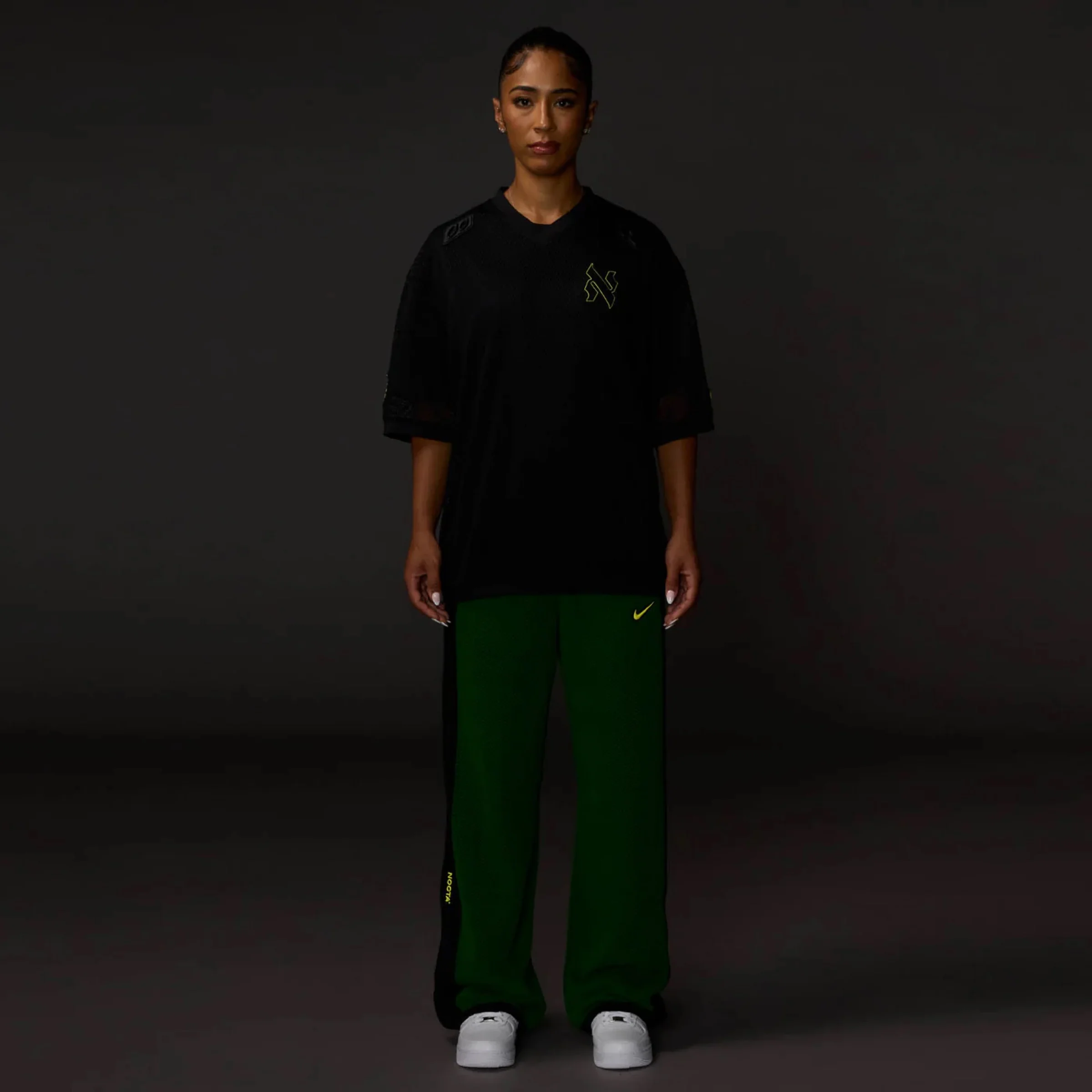 Nike x NOCTA Summer Vybz Mesh S/S Shirt - Black - Image 6