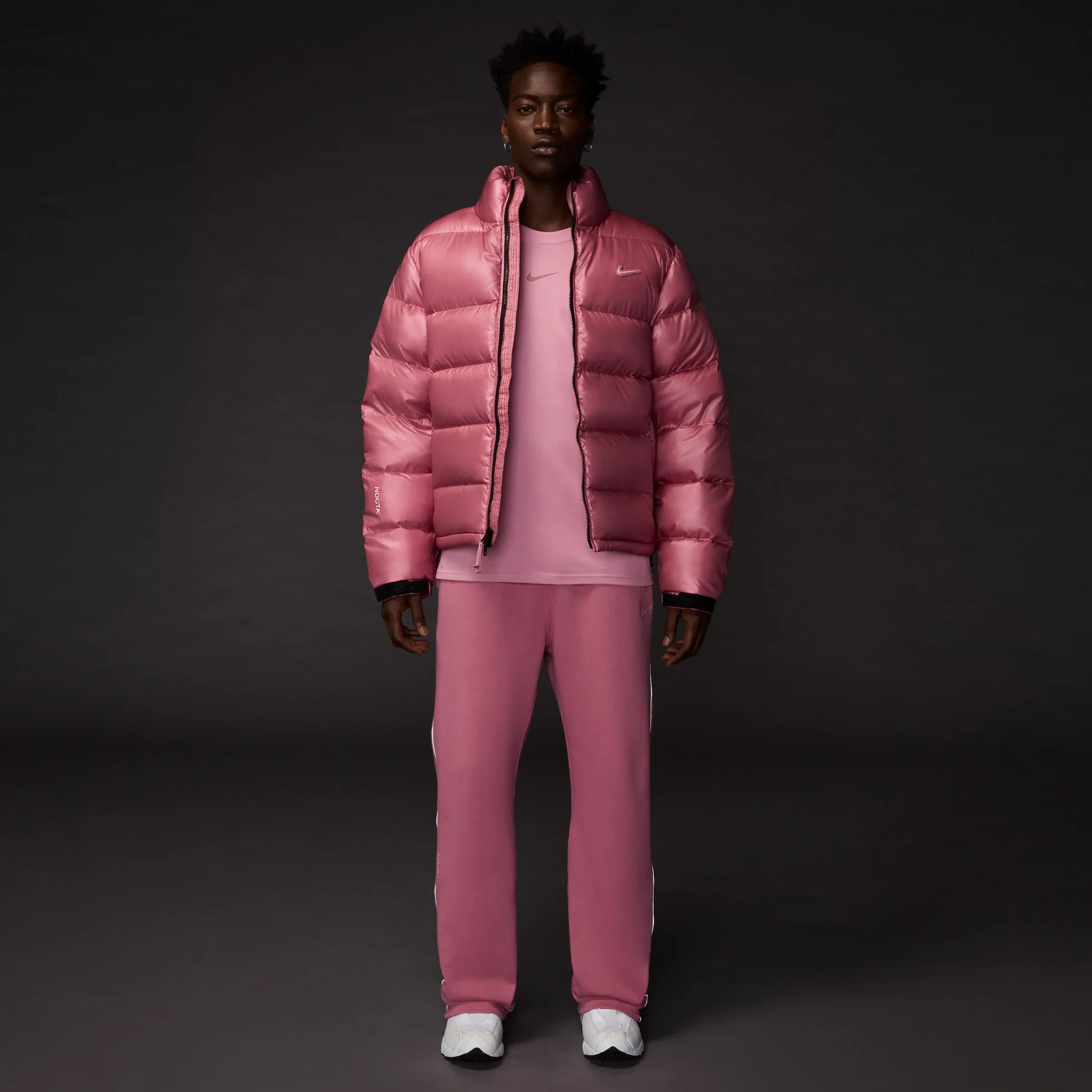 Nike x NOCTA Sunset Puffer Jacket - Desert Berry - Image 2