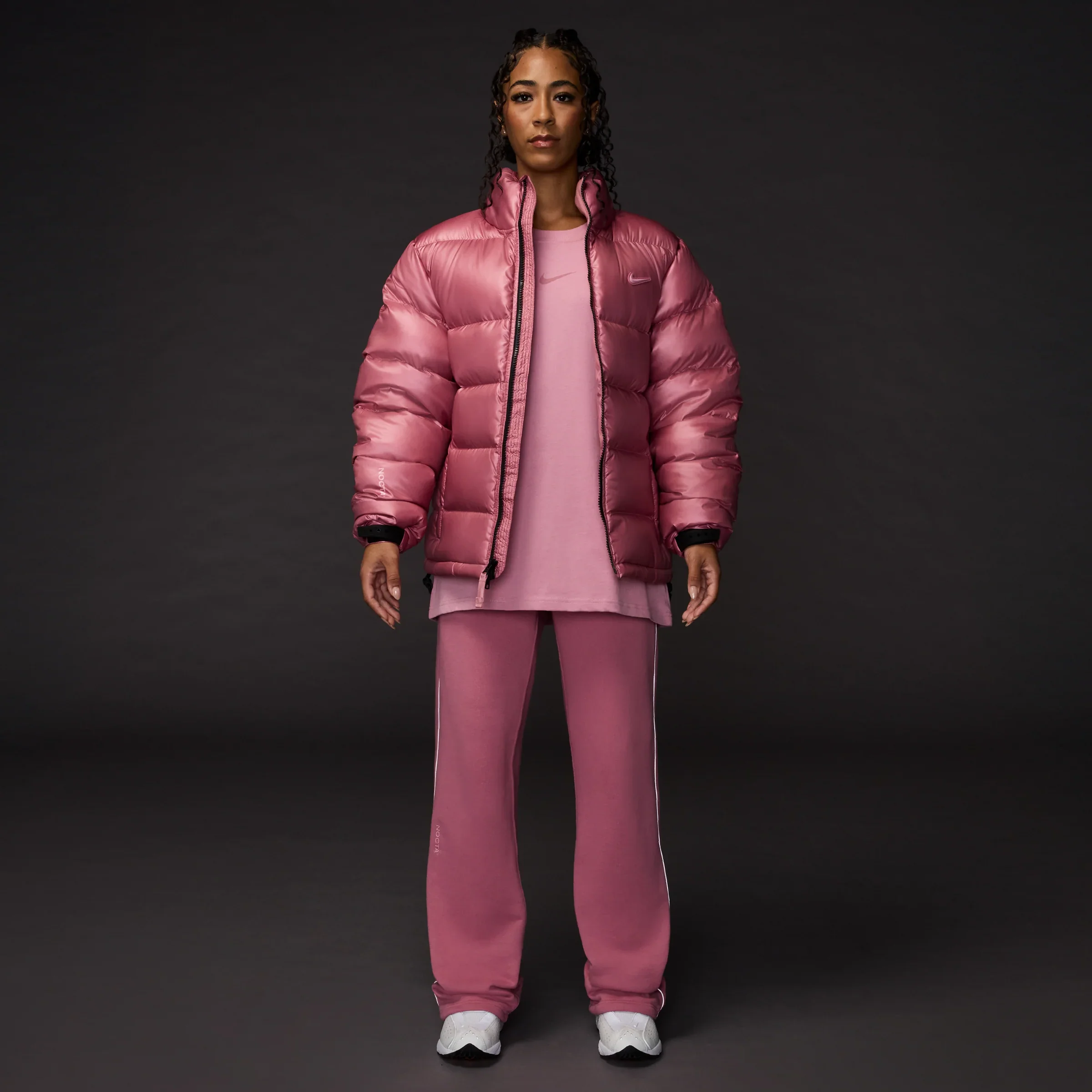 Nike x NOCTA Sunset Puffer Jacket - Desert Berry - Image 6