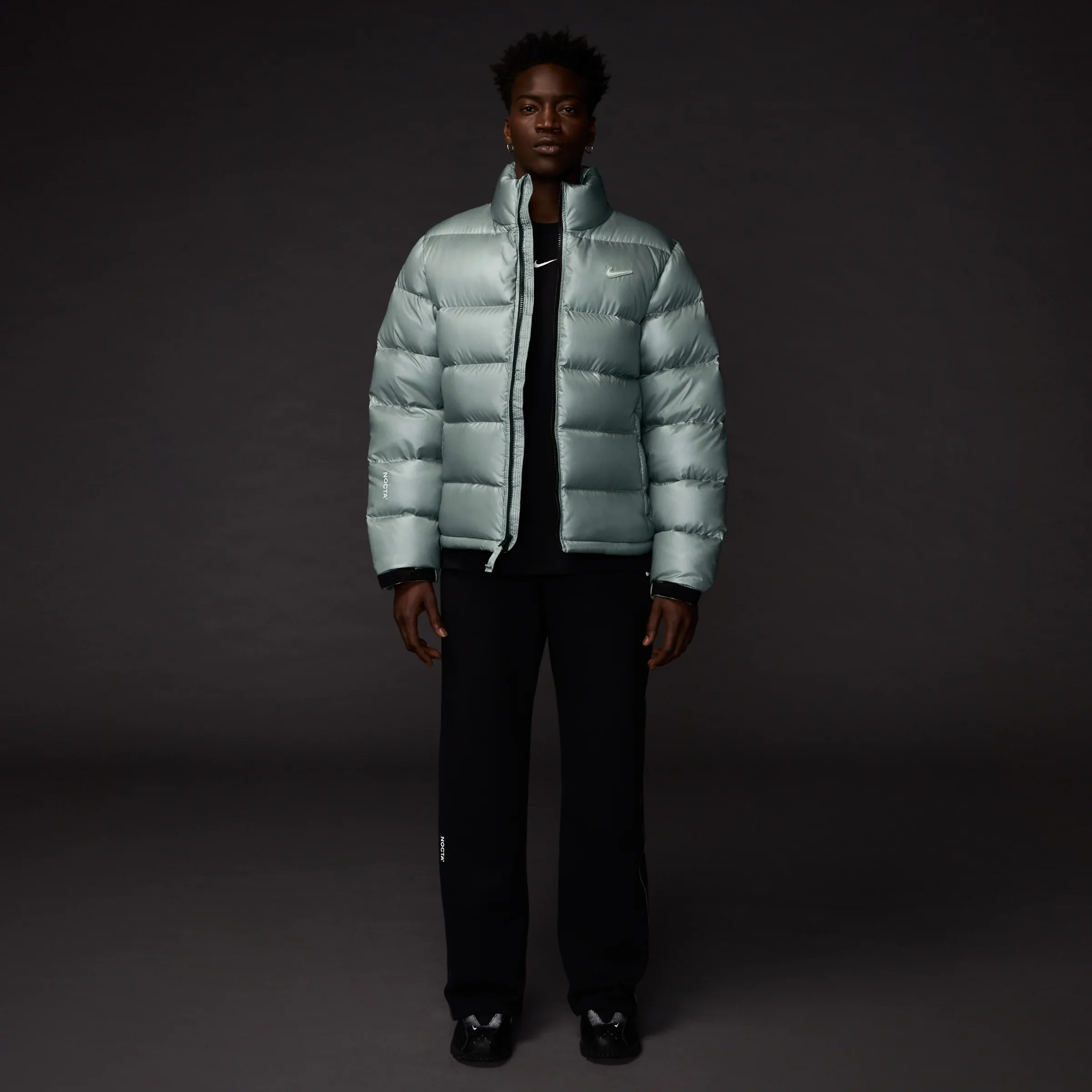 Nike x NOCTA Sunset Puffer Jacket - Mica Green - Image 3