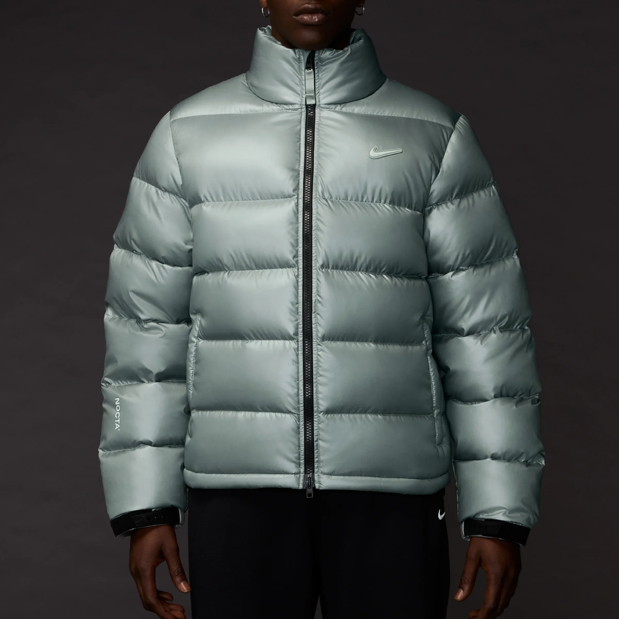 Nike x NOCTA Sunset Puffer Jacket - Mica Green - Image 4