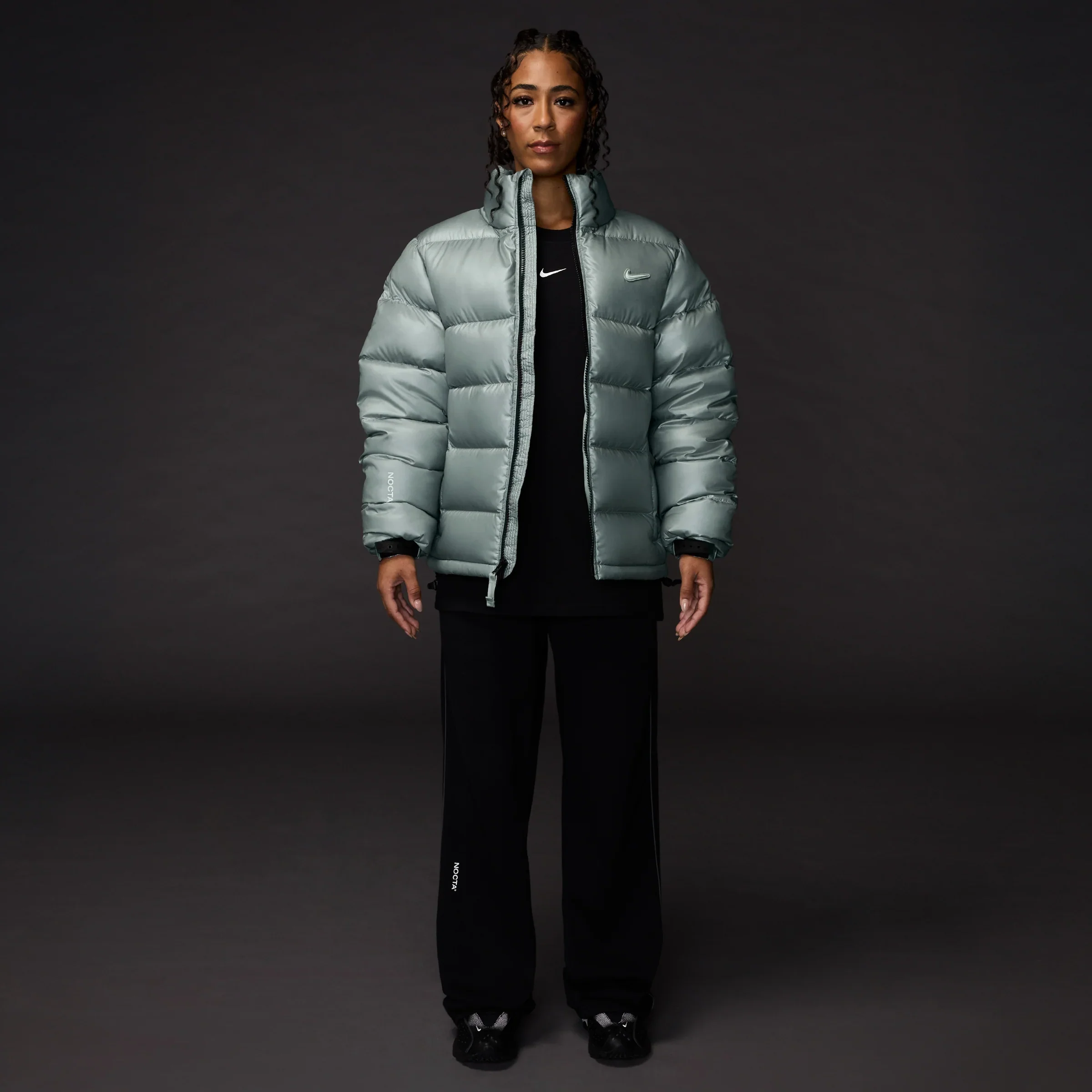 Nike x NOCTA Sunset Puffer Jacket - Mica Green - Image 7