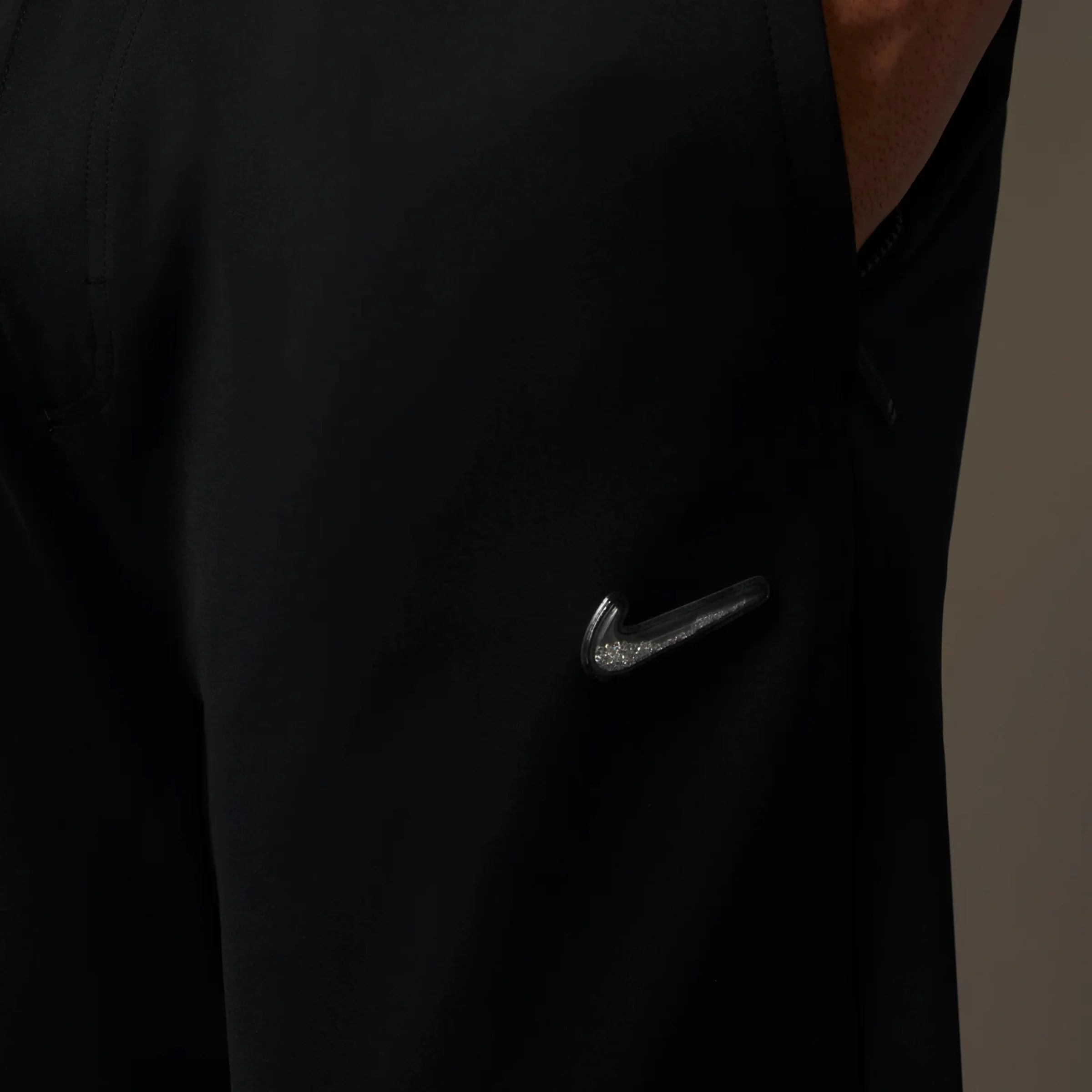 Nike x NOCTA Swarovski Crystals Swoosh Pants - Black - Image 3