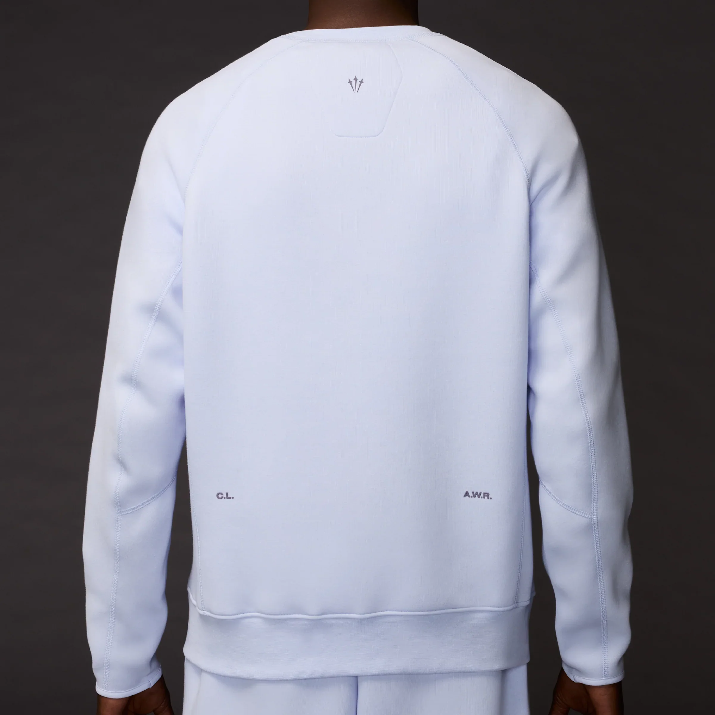 Nike x NOCTA Tech Fleece Crew - Palest Purple - Image 5