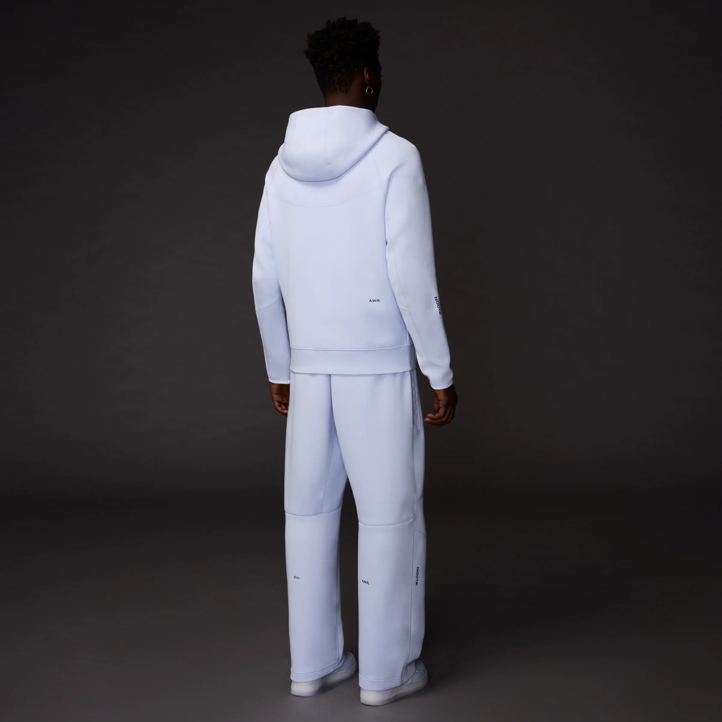Nike x NOCTA Tech Fleece Full Zip Hoodie - Palest Purple - Image 6