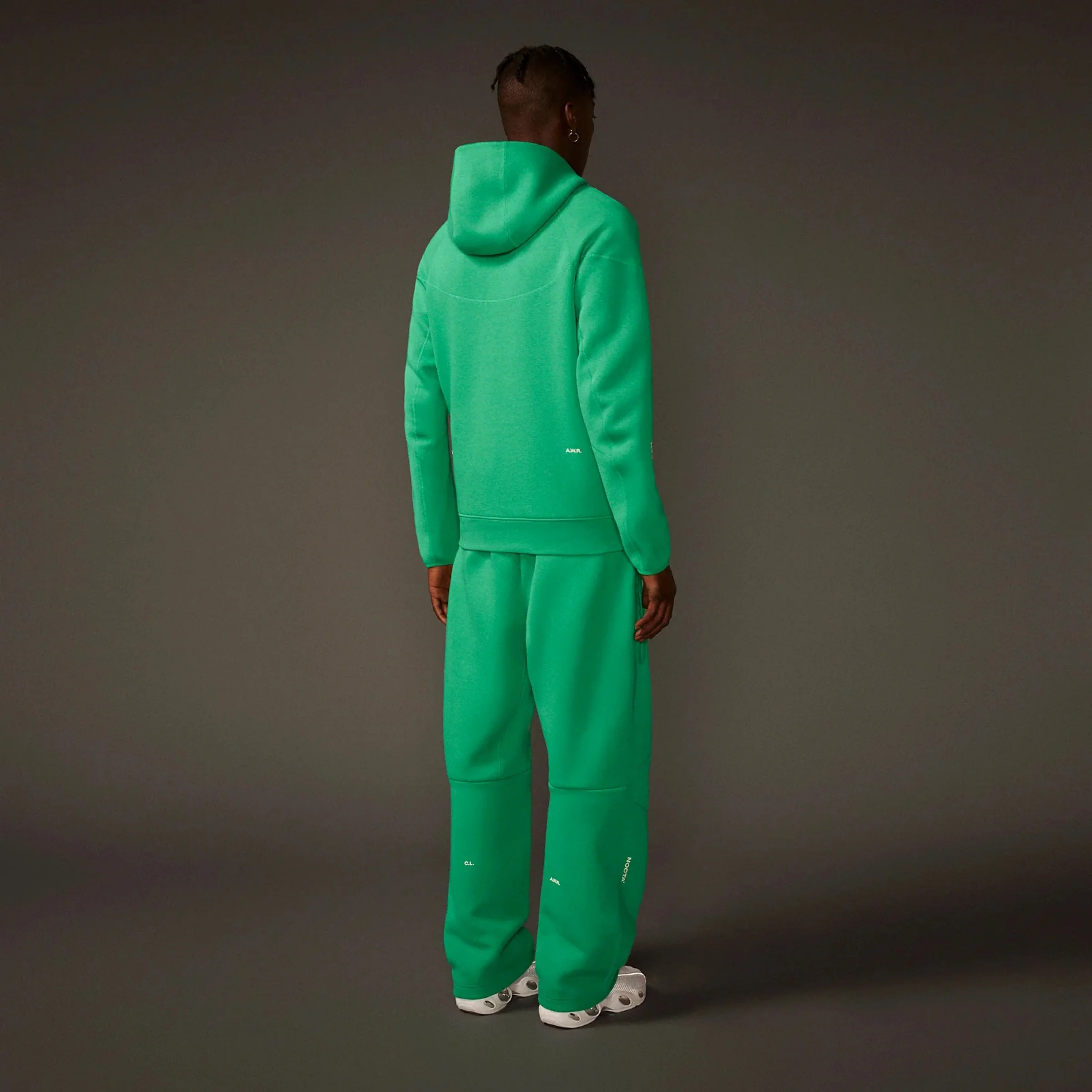Nike x NOCTA Tech Fleece Hoodie - Stadium Green - Image 4