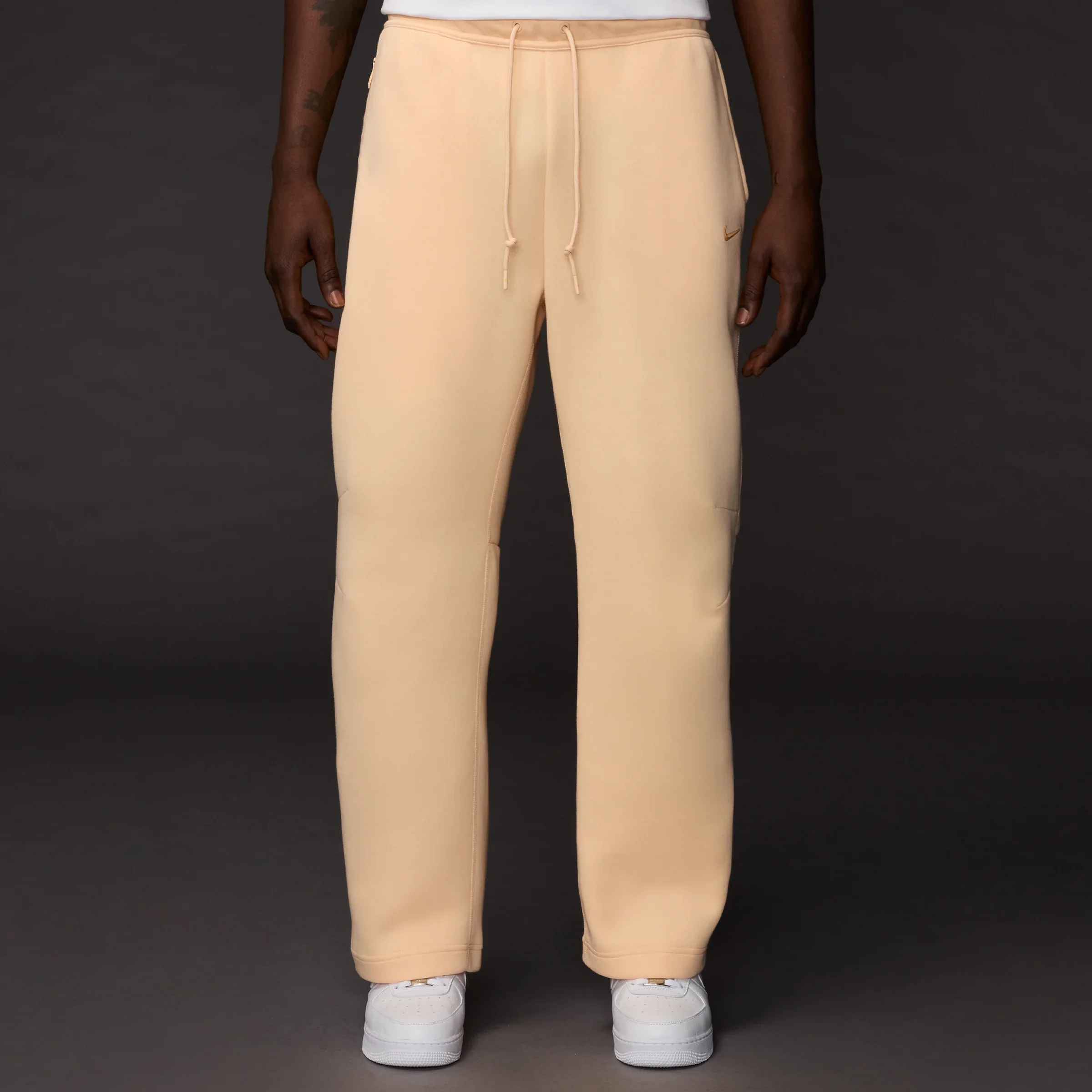 Nike x NOCTA Tech Fleece Open Hem Pants - Ice Peach - Image 4