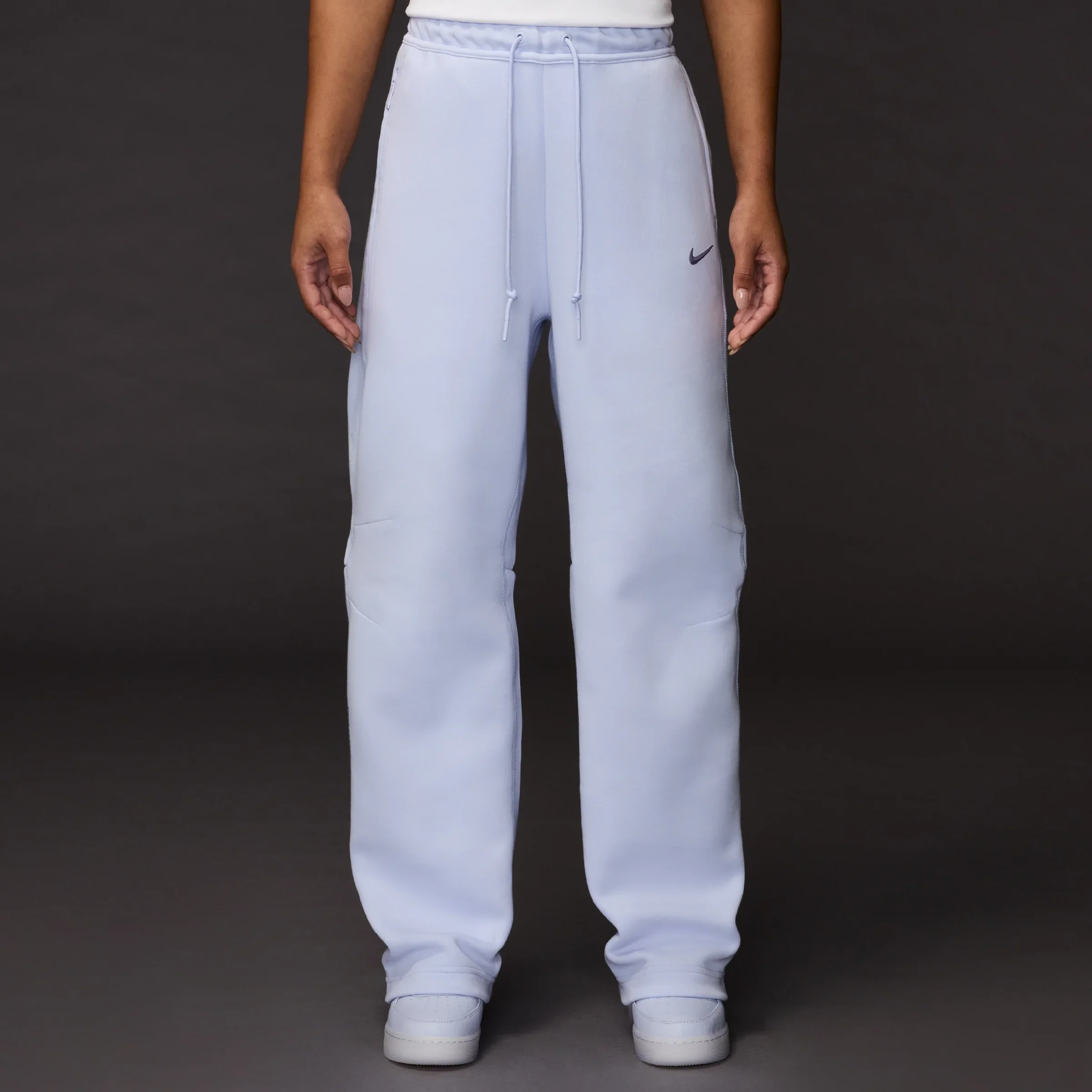 Nike x NOCTA Tech Fleece Open Hem Pants - Palest Purple - Image 4